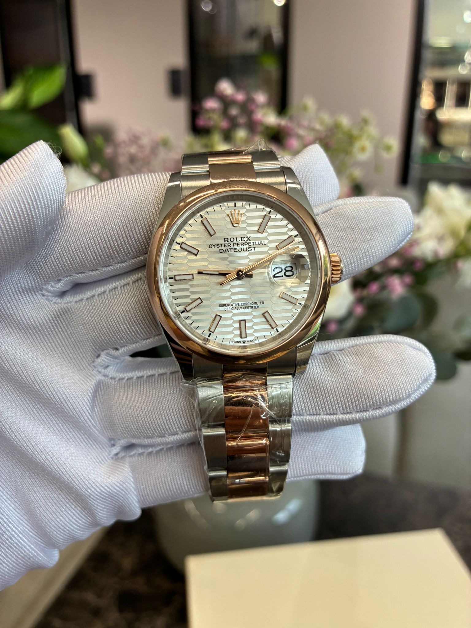 Rolex Datejust 36 126201-0033 Silver Flute Oyster 2024