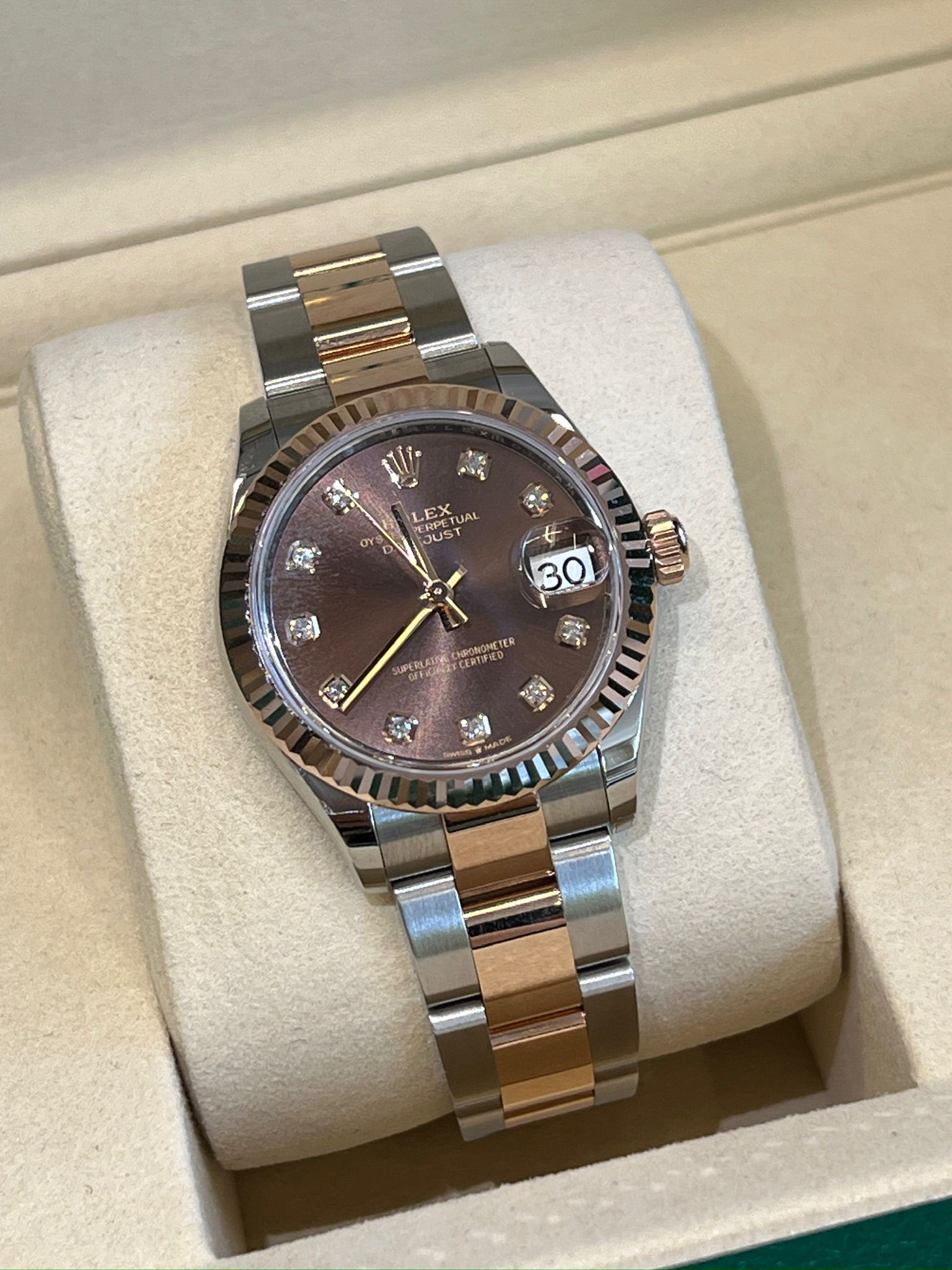Rolex Datejust 31 278271 CHOCO DIAMONDS OYS
