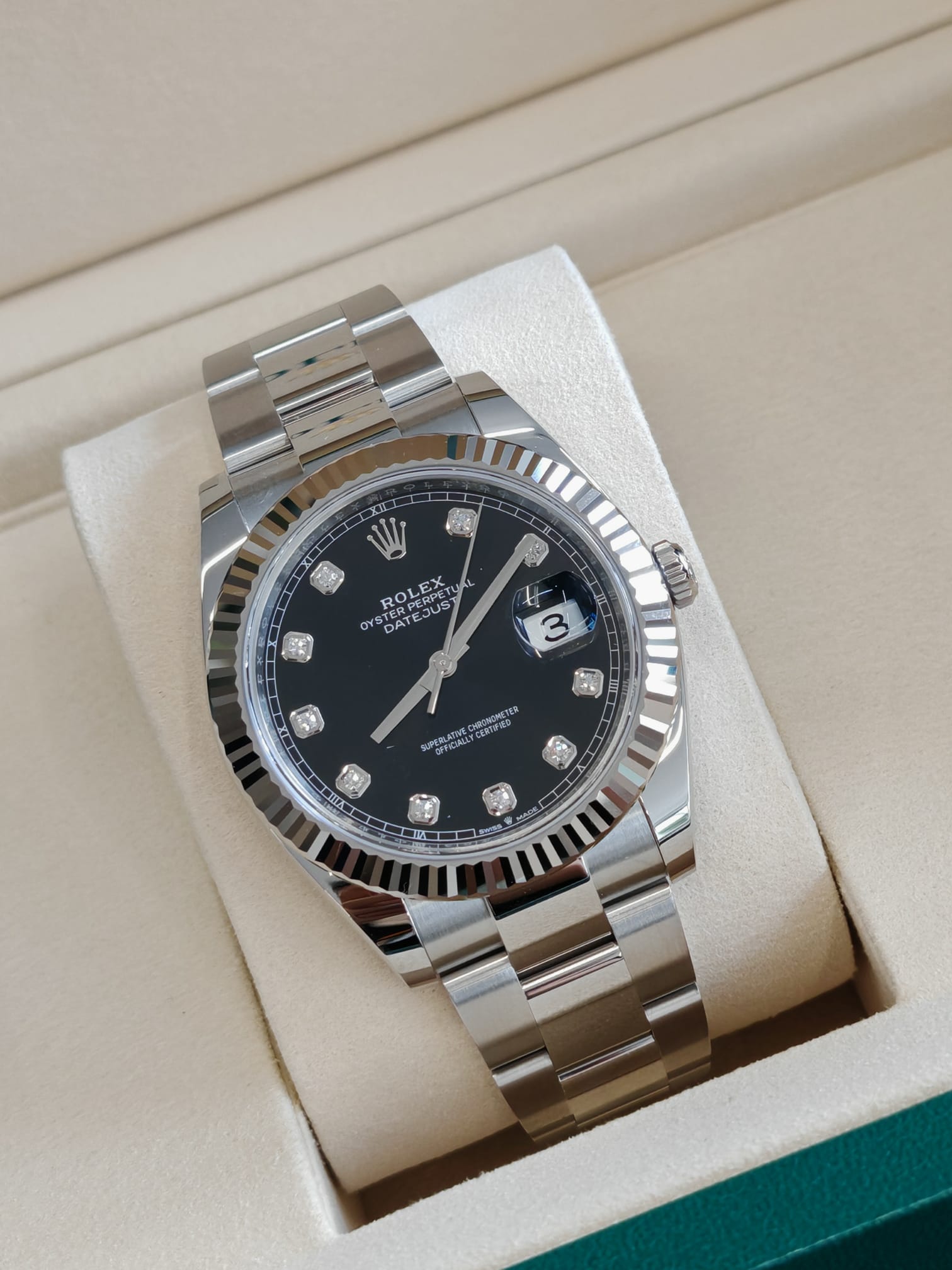 Rolex Datejust 41 126334G Black Oyster 2025