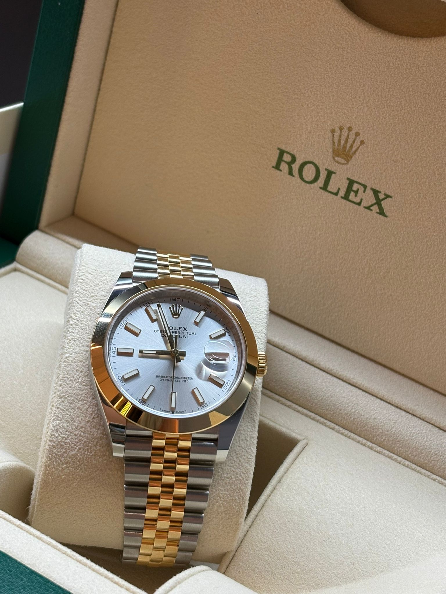 Rolex Datejust 41 126303 Silver Jubilee 2025