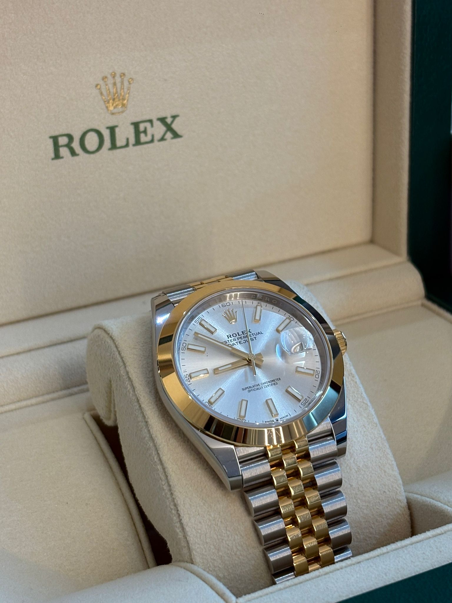Rolex Datejust 41 126303 Silver Jubilee 2025