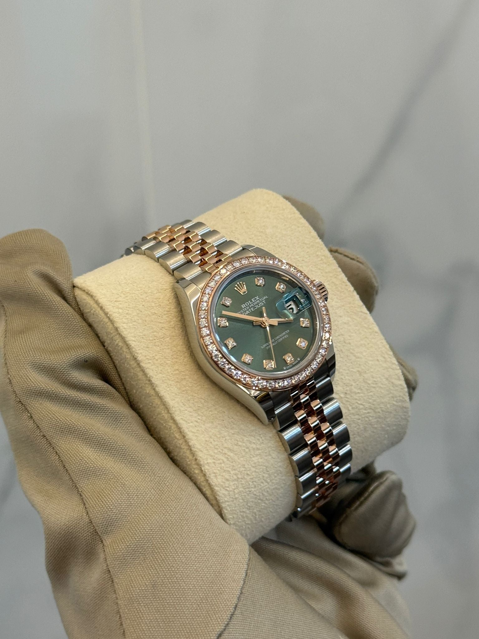 Rolex Lady-Datejust m279381RBR-0007 Green JUB 2025