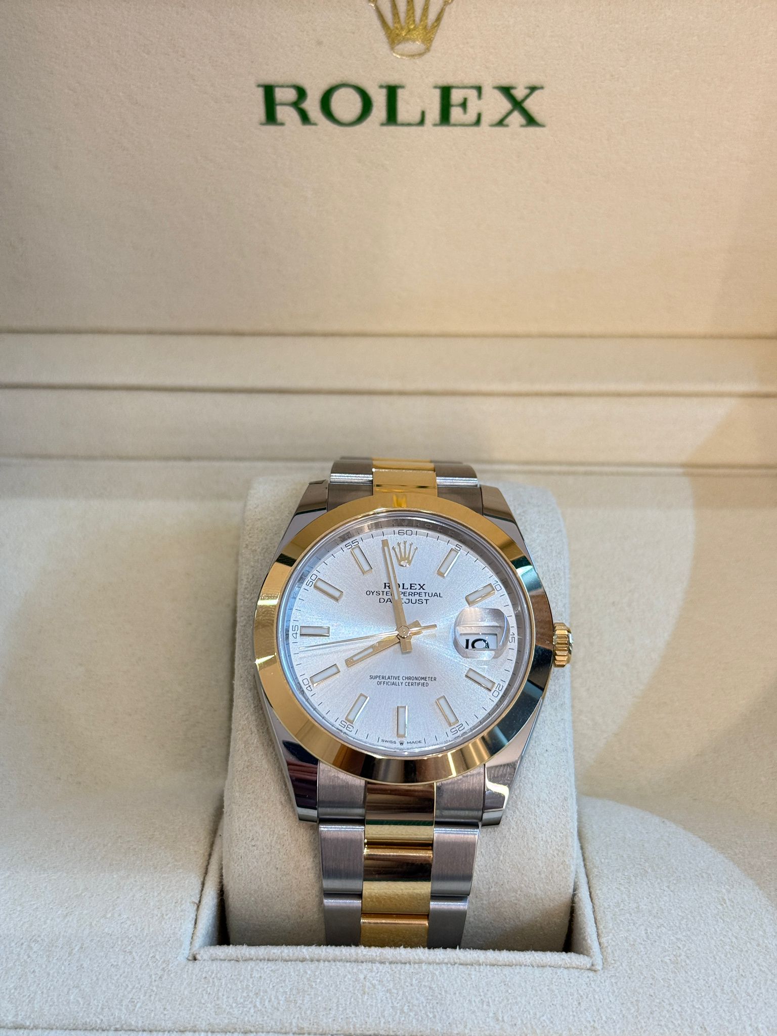 Rolex Datejust 41 126303 Silver Oyster 2025