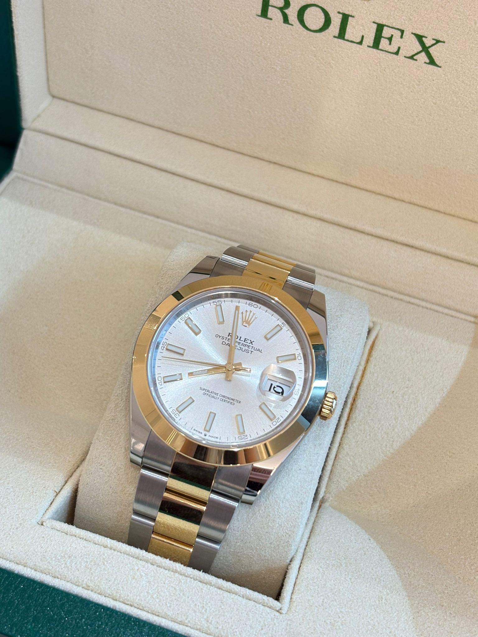 Rolex Datejust 41 126303 Silver Oyster 2025