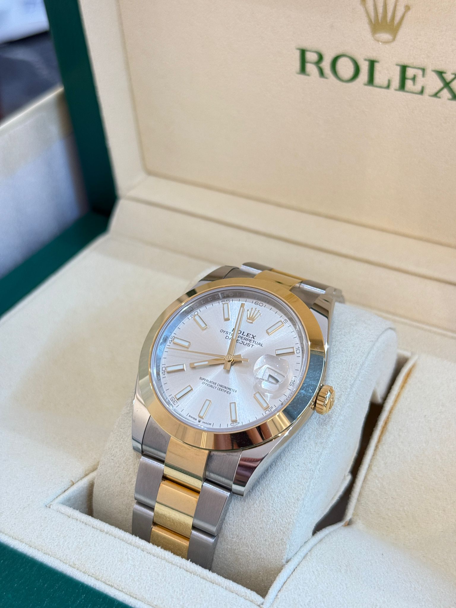 Rolex Datejust 41 126303 Silver Oyster 2025