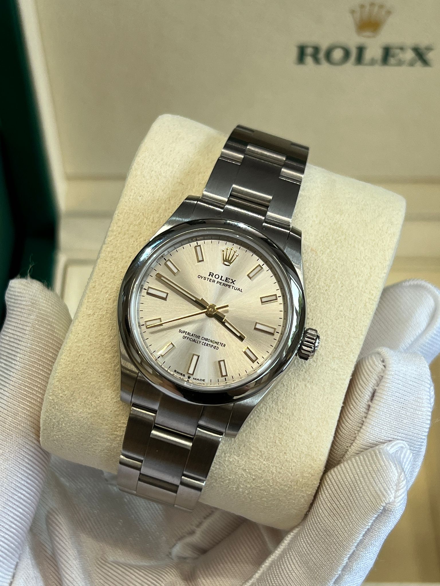 Rolex Oyster Perpetual 31 277200 Silver 2025