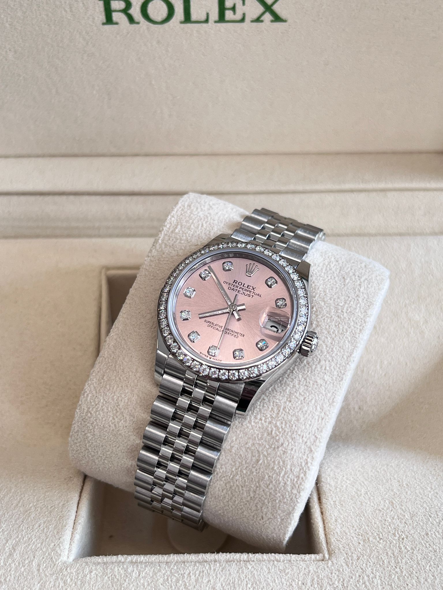 Rolex Datejust 31 278384RBR G Pink Jubilee 2024