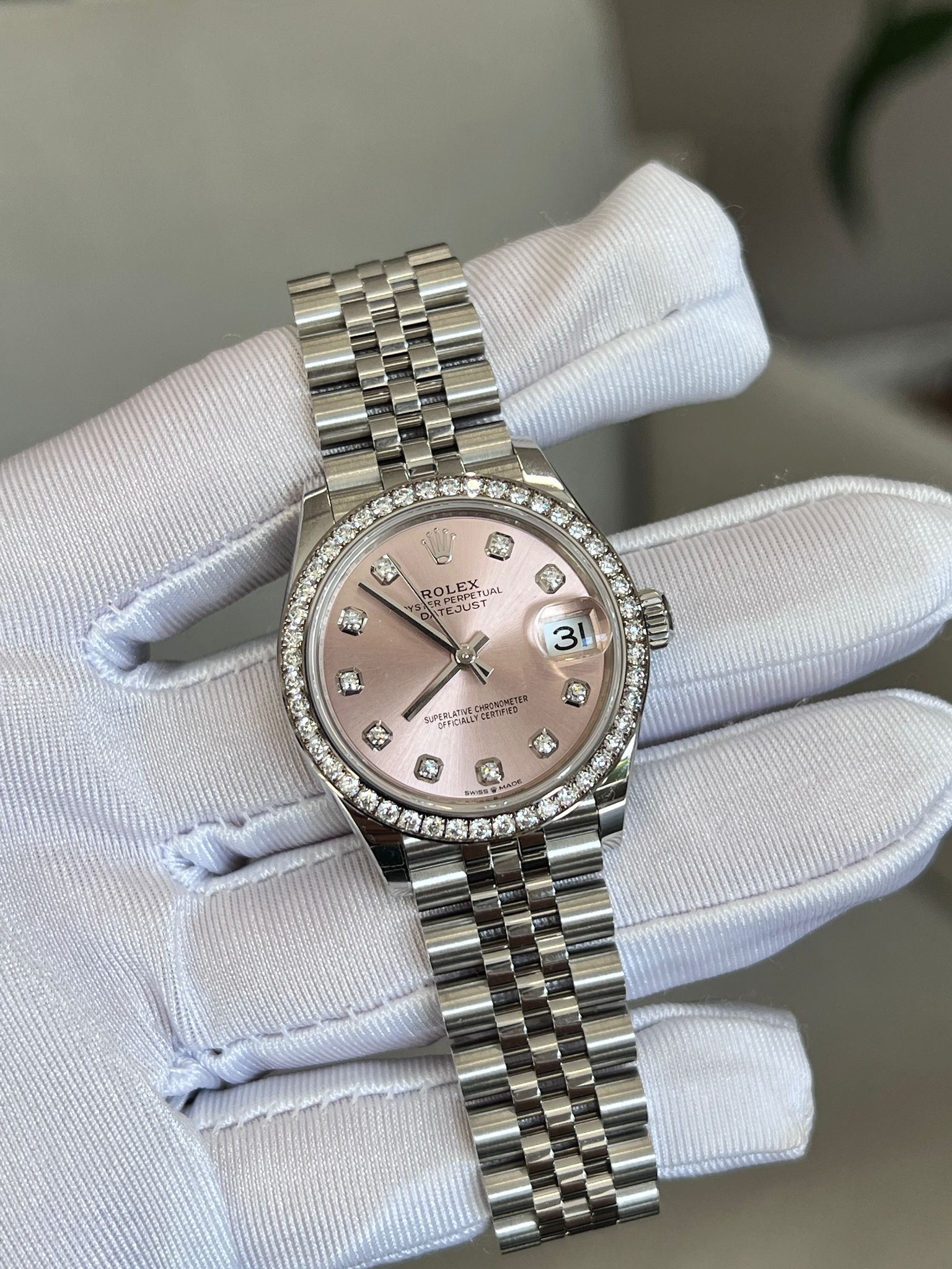 Rolex Datejust 31 278384RBR G Pink Jubilee 2024