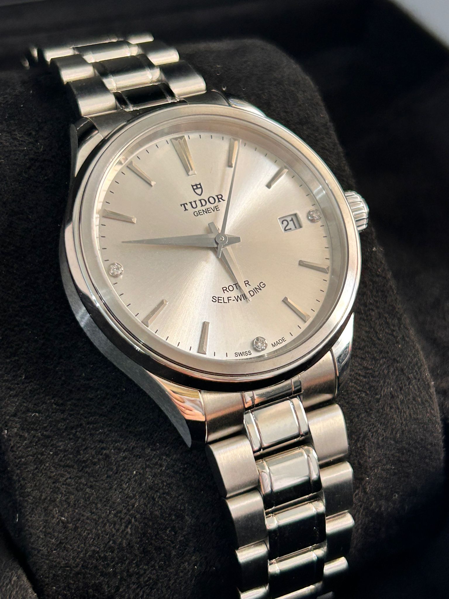 Tudor Style12500-0003 SILVER DIAMOND