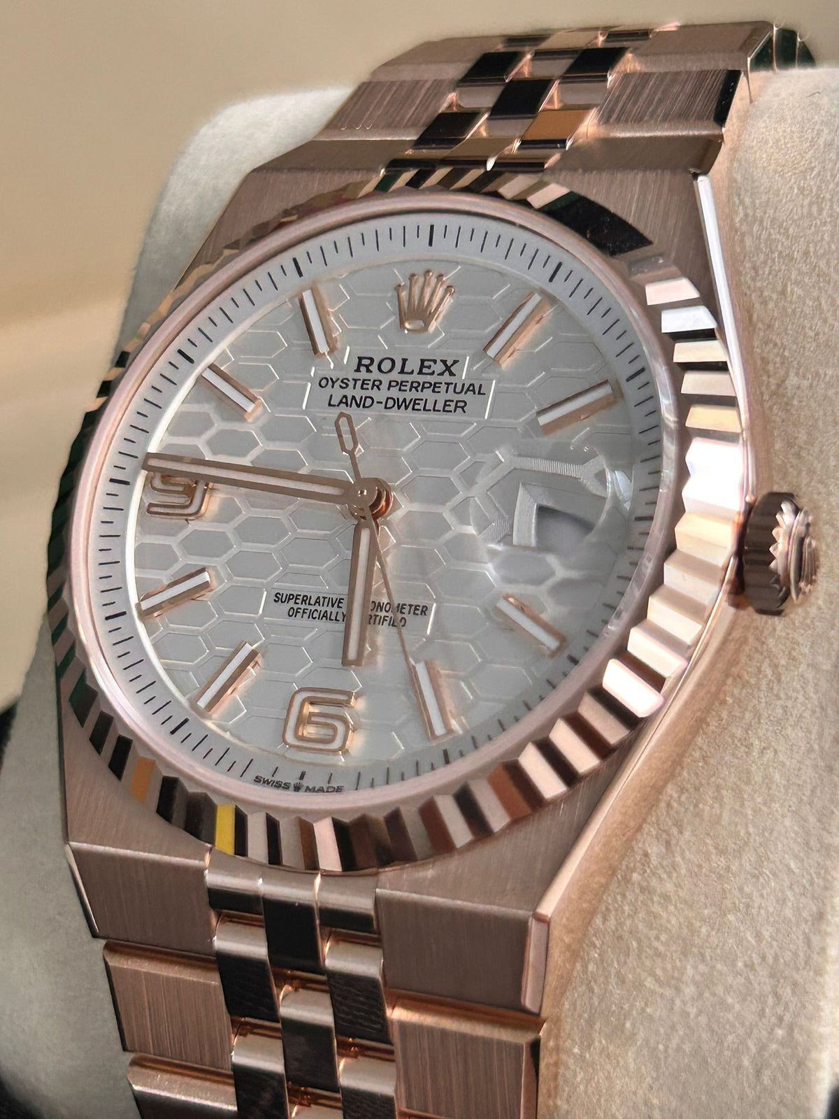 Rolex Land-Dweller 40 127335 White 2025
