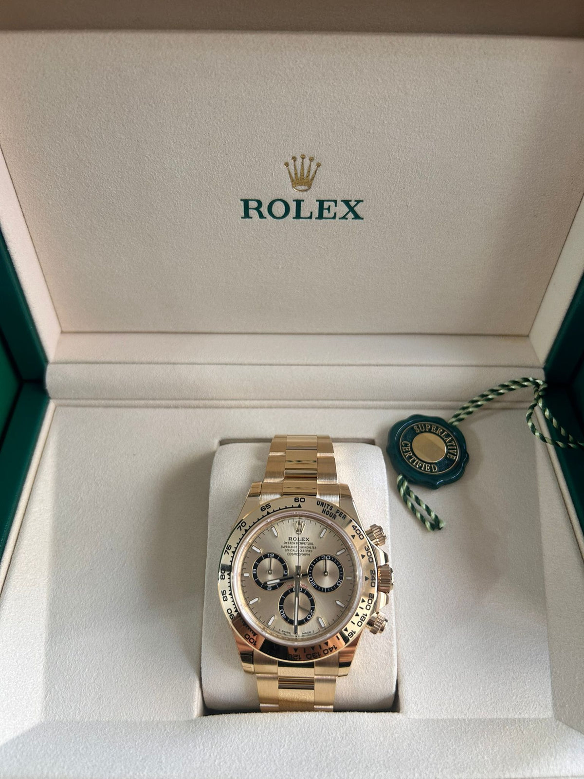 Rolex Cosmograph Daytona 126508 Golden