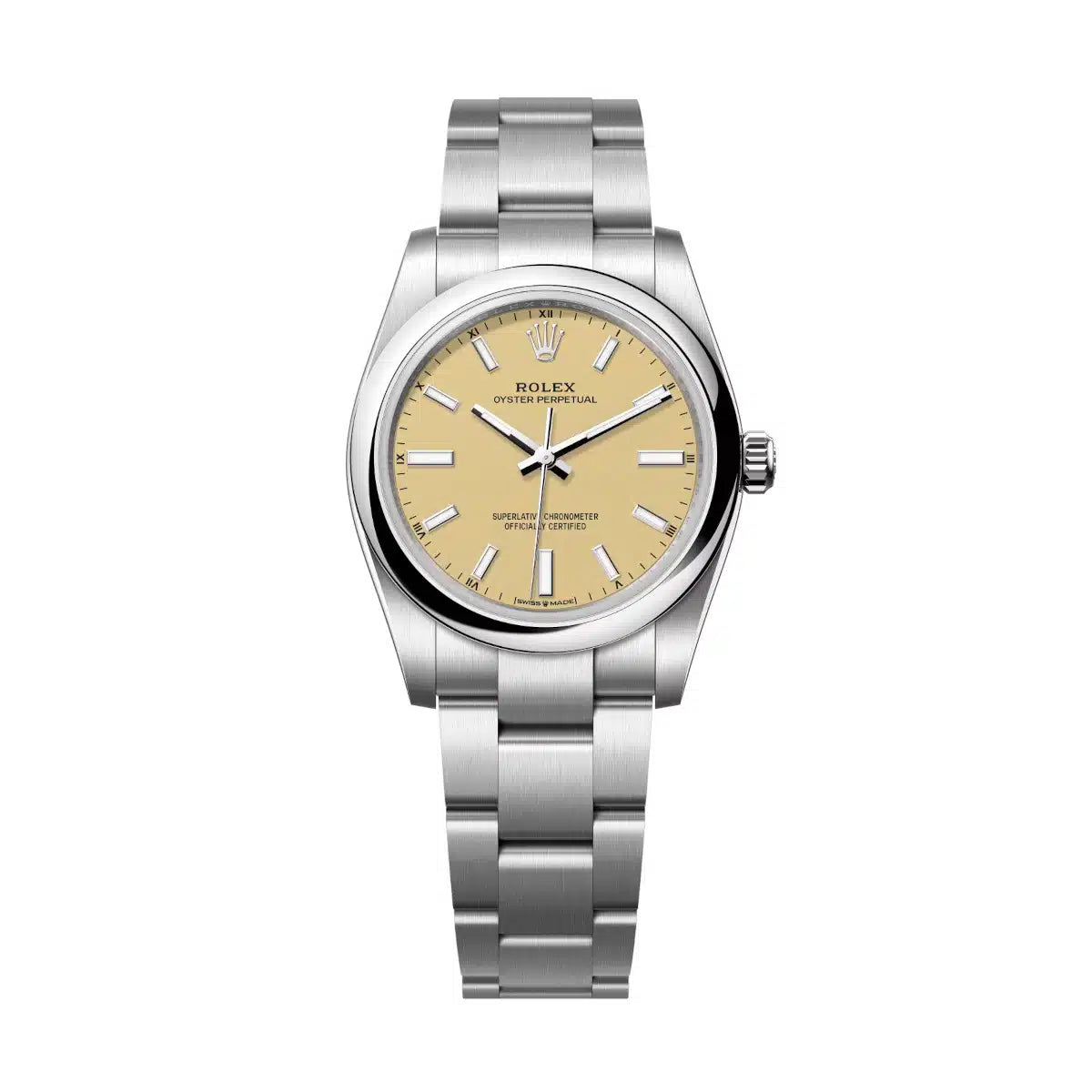 Rolex Oyster Perpetual 34 124200 Beige