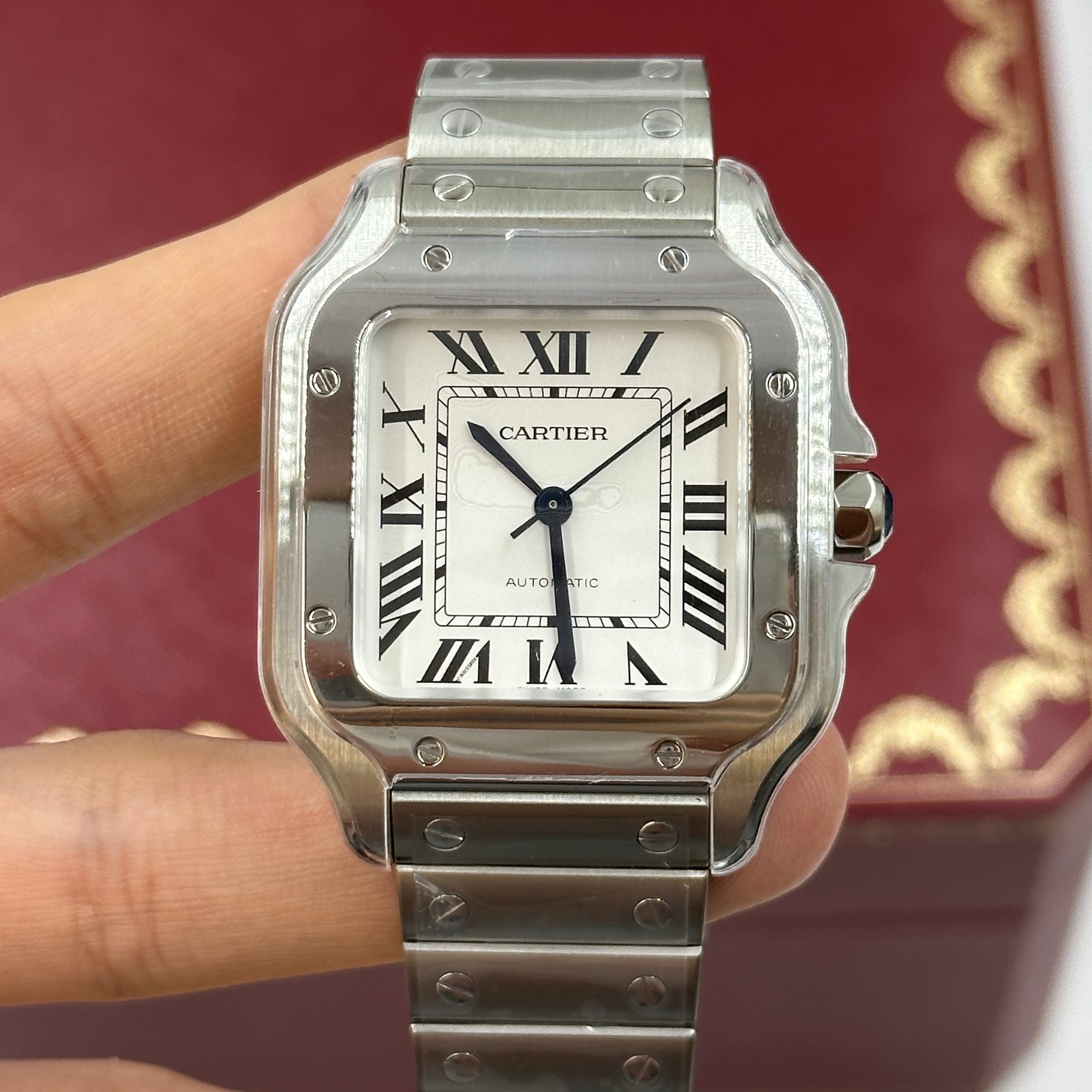 Cartier Santos WSSA0029 Silver