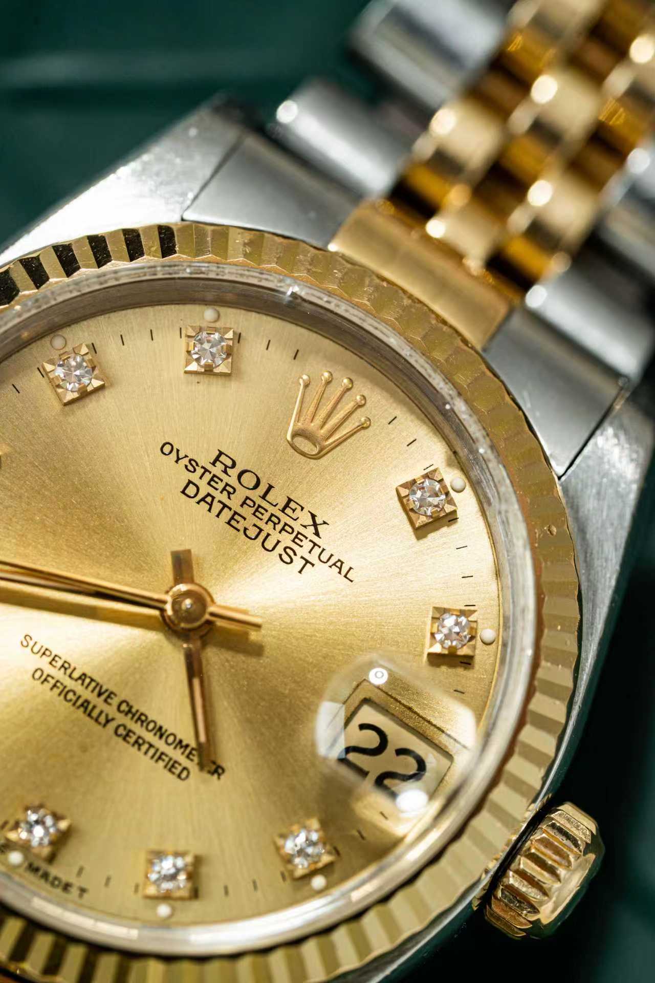 Rolex Datejust 31 68273 Champagne Naked