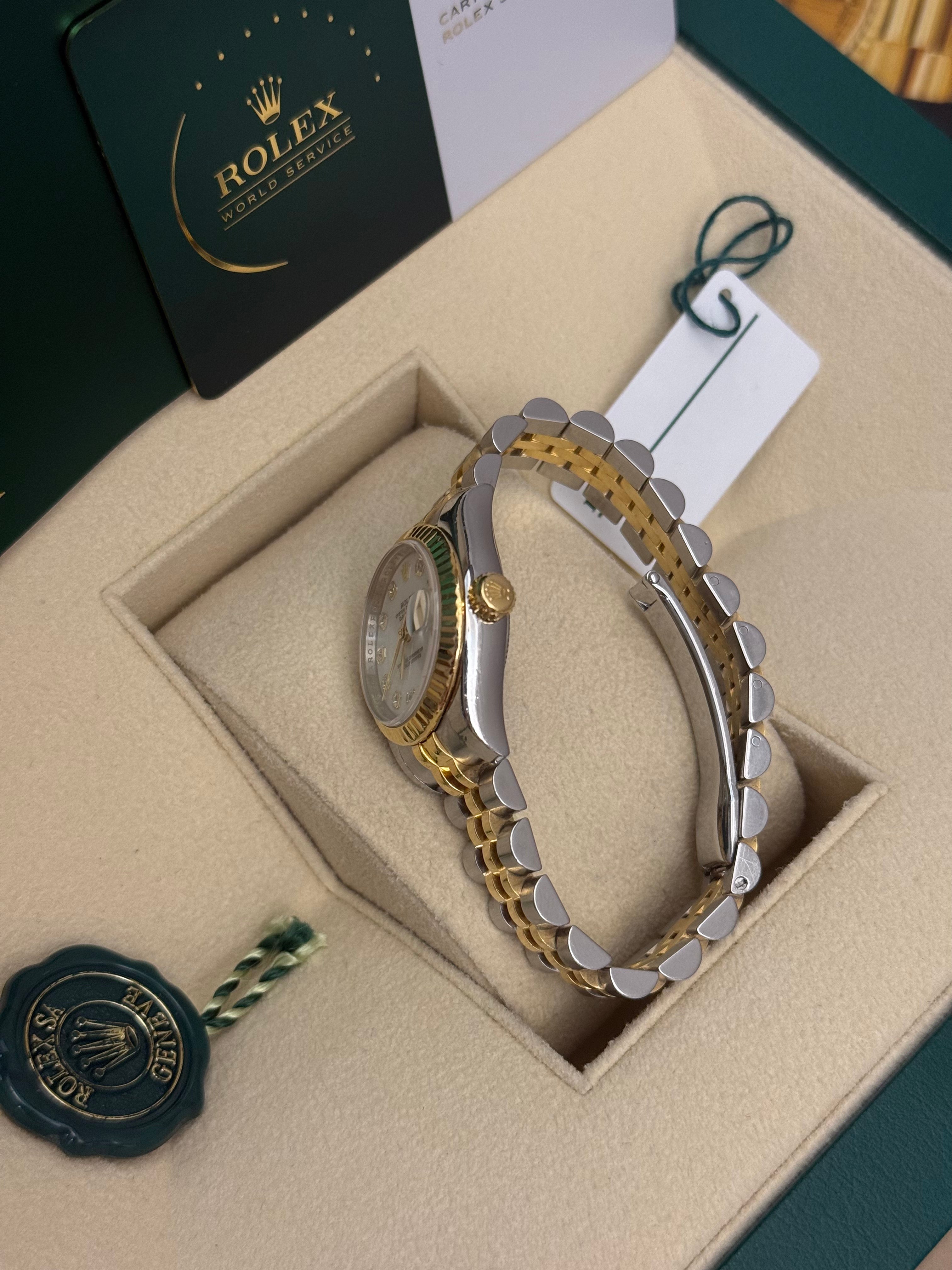 ROLEX 179173 white diamond jubilee 20links naked