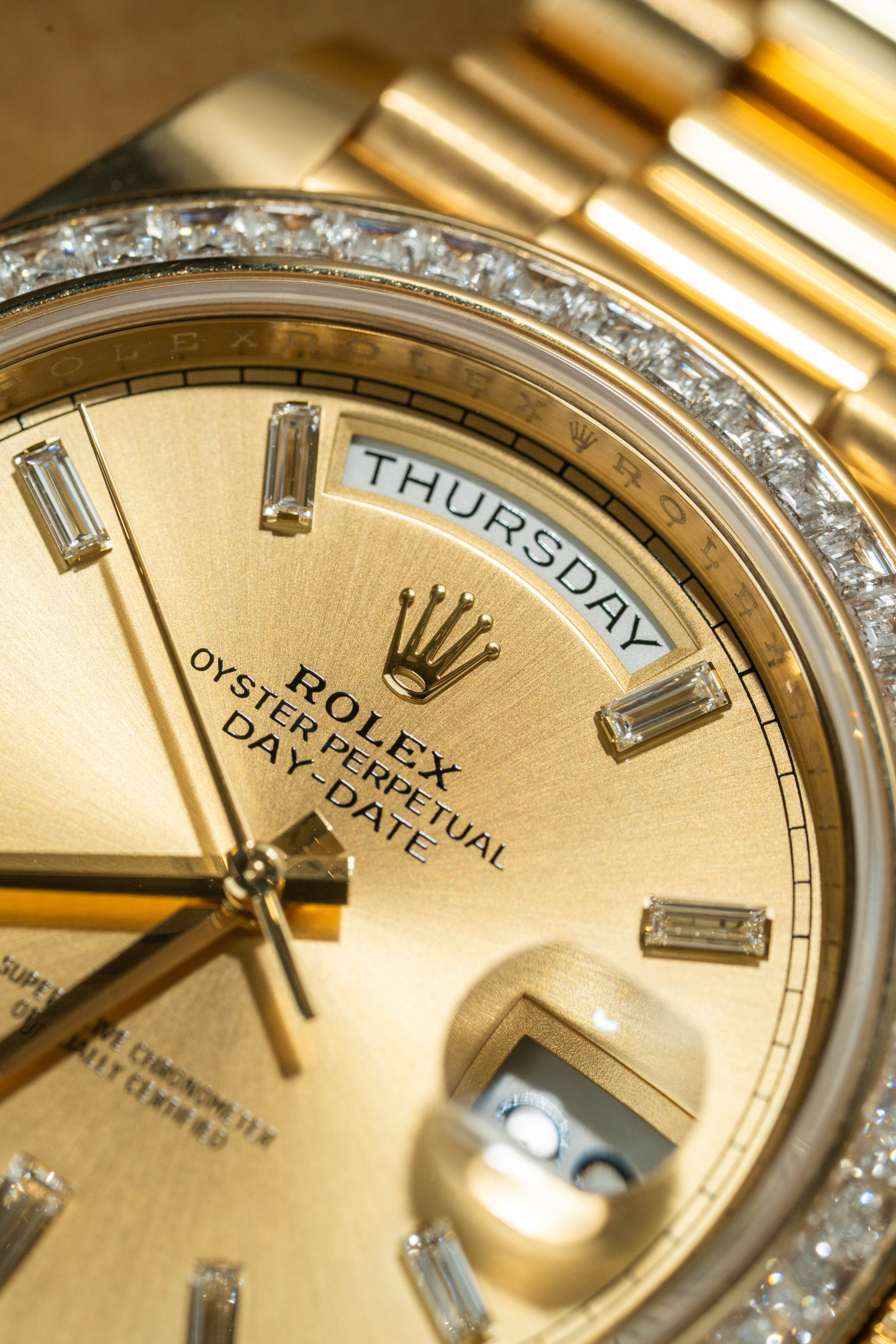 Rolex Day-Date 40 228398 Champagne 2017 Full Set