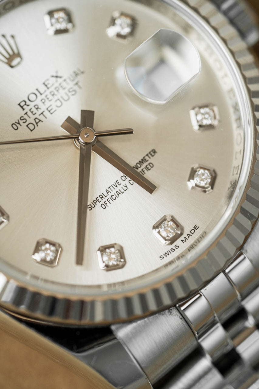 ROLEX 228238 silver jubilee full links