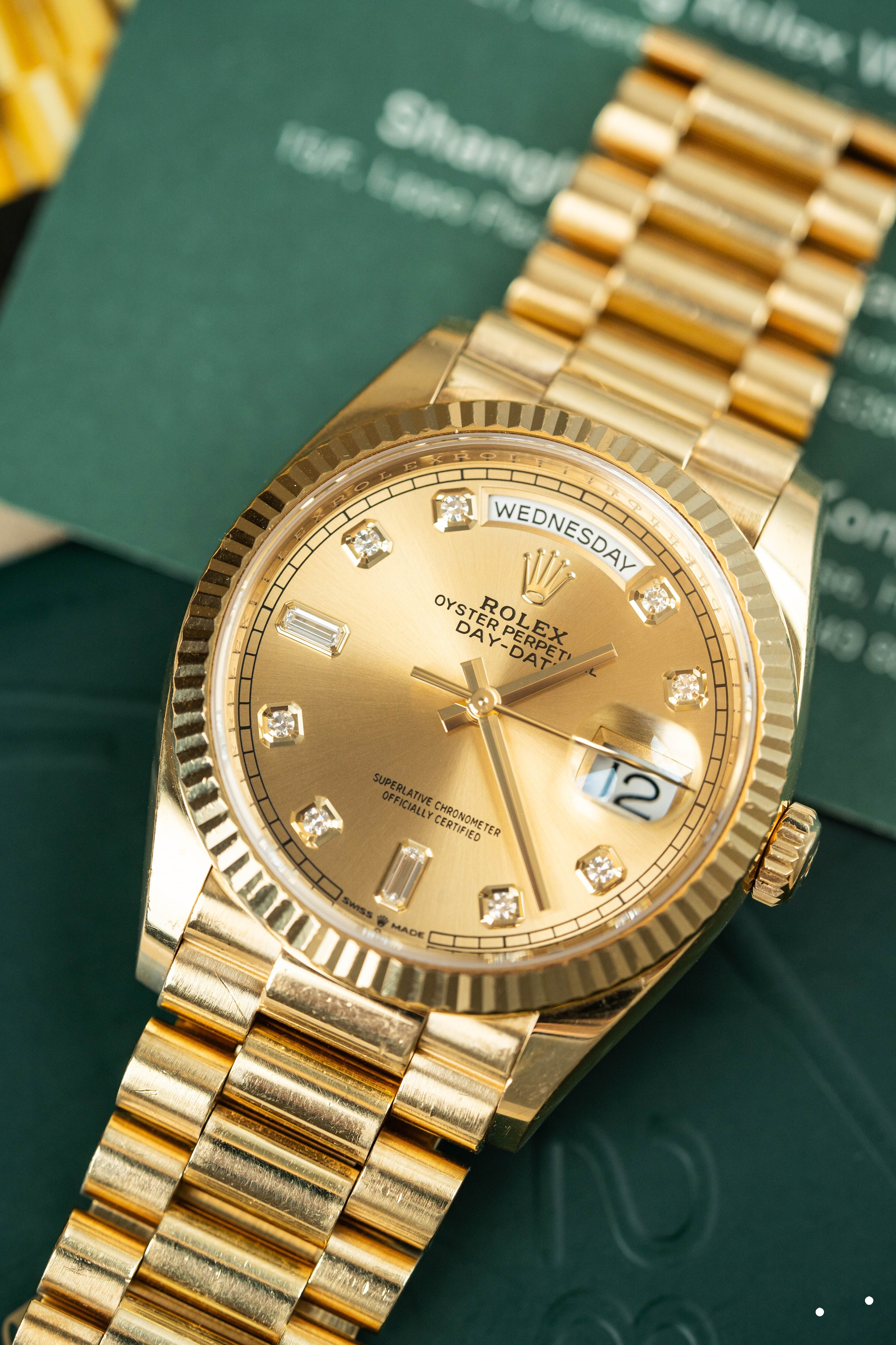 Rolex Day-Date "President" 118238 Gold 2012 Full Set