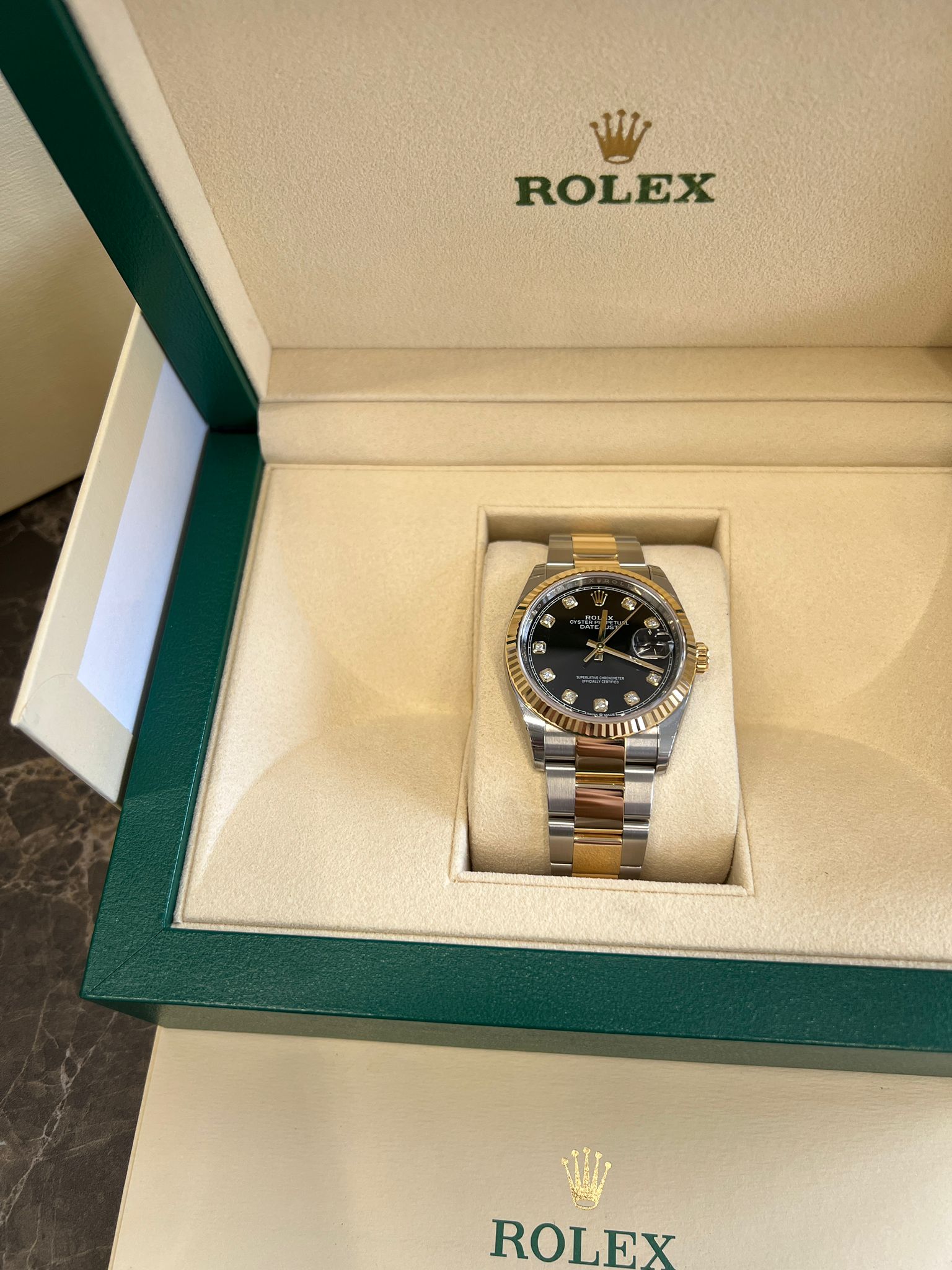 Rolex Datejust 36 126233G Black Oyster 2025