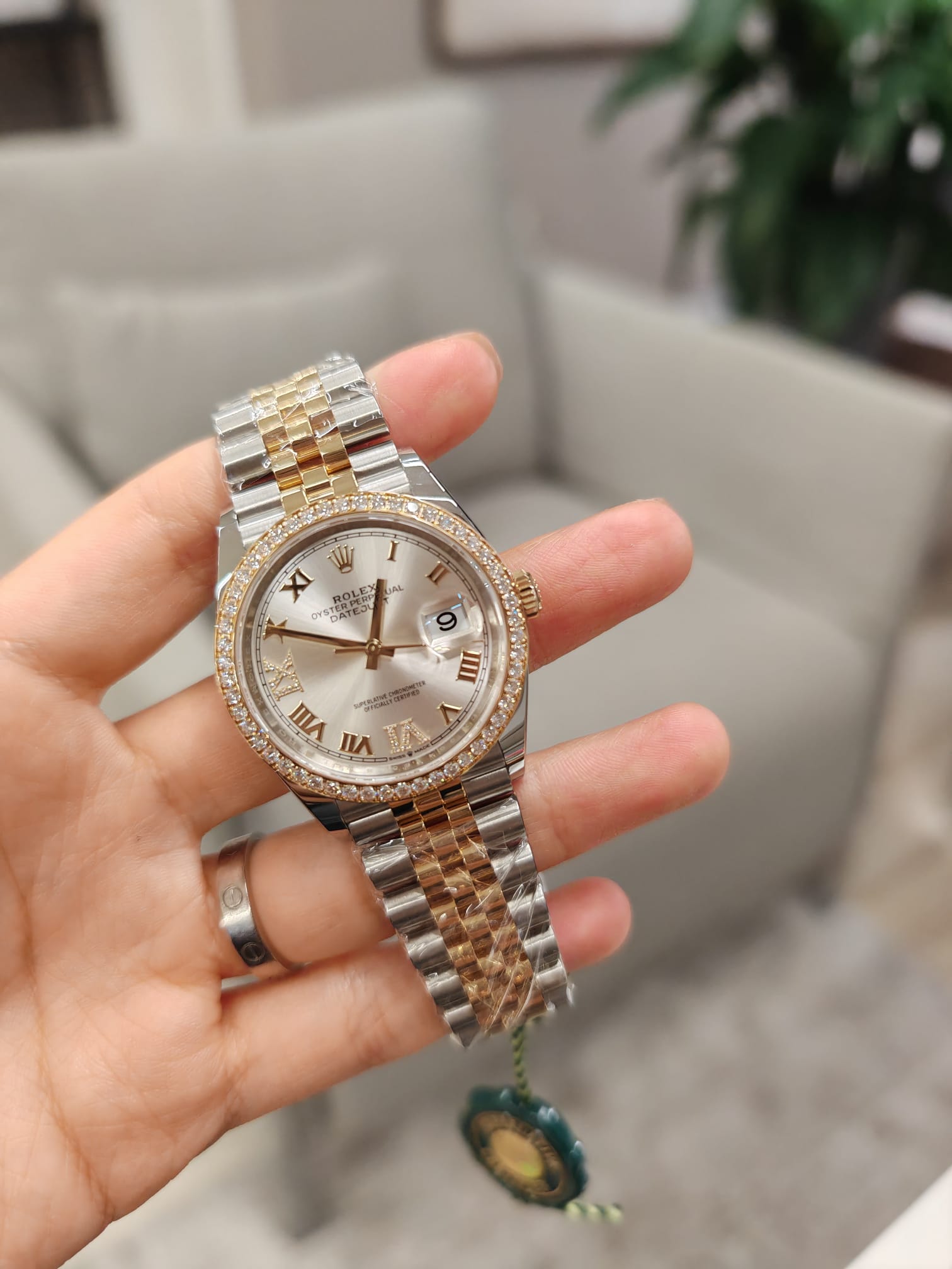 Rolex Datejust 36 126283RBR Silver VIIX Jubilee 2025