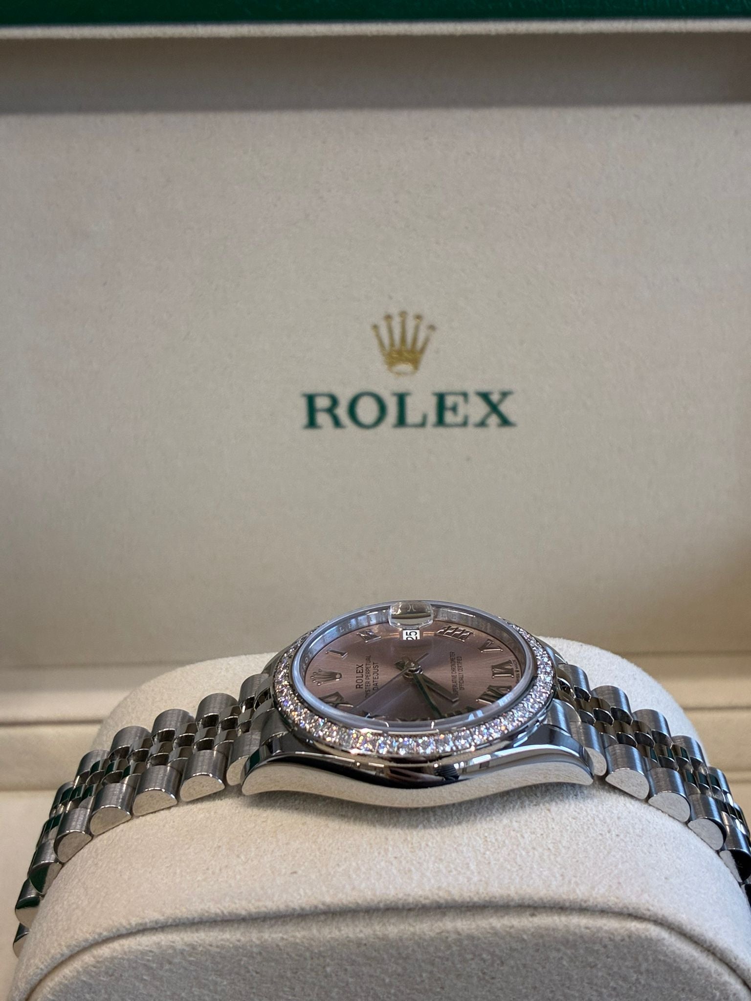 Rolex Datejust 31 278384rbr pink roman jub
