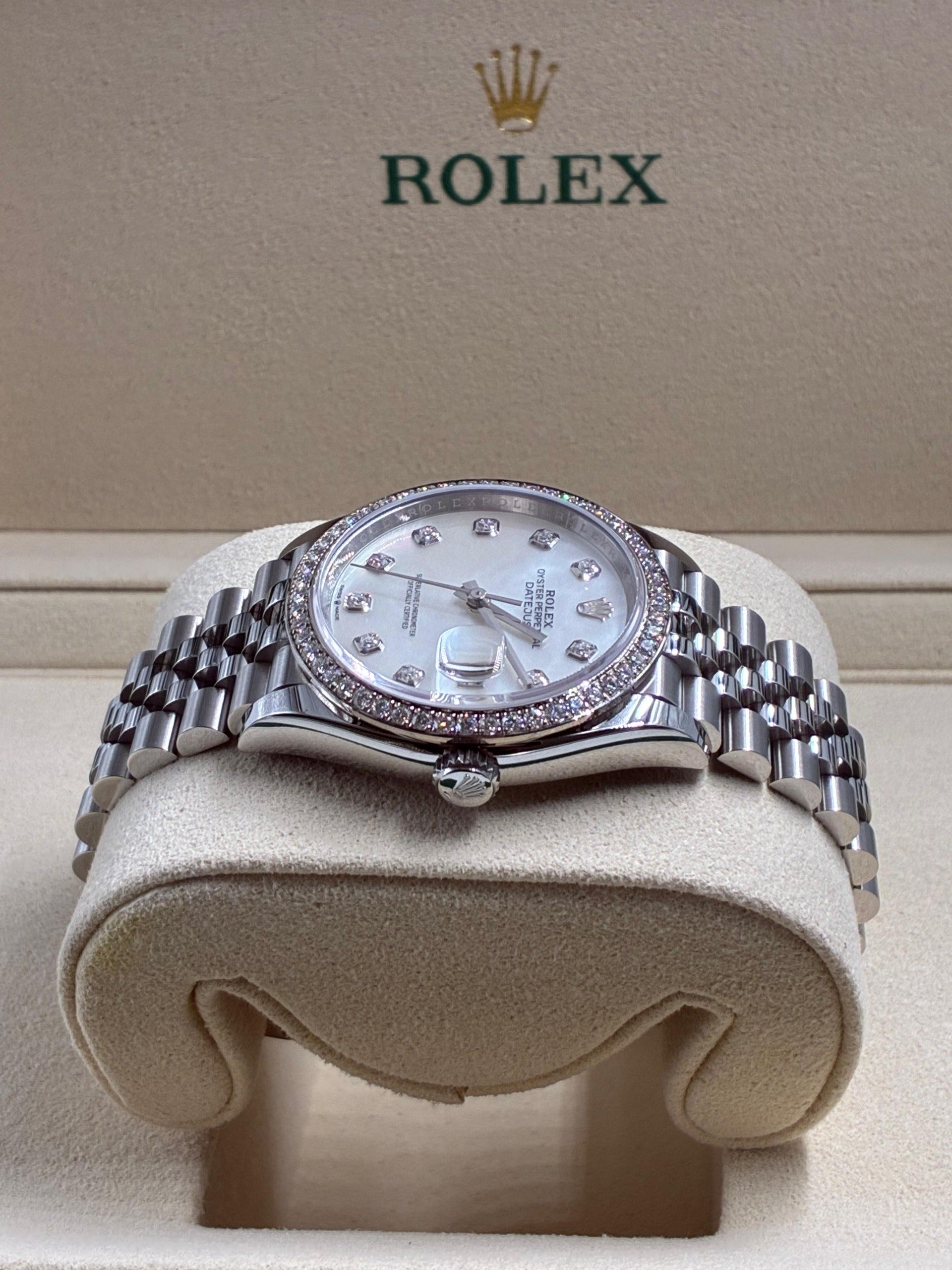 Rolex Datejust 36 126284RBR NG WHITE JUB