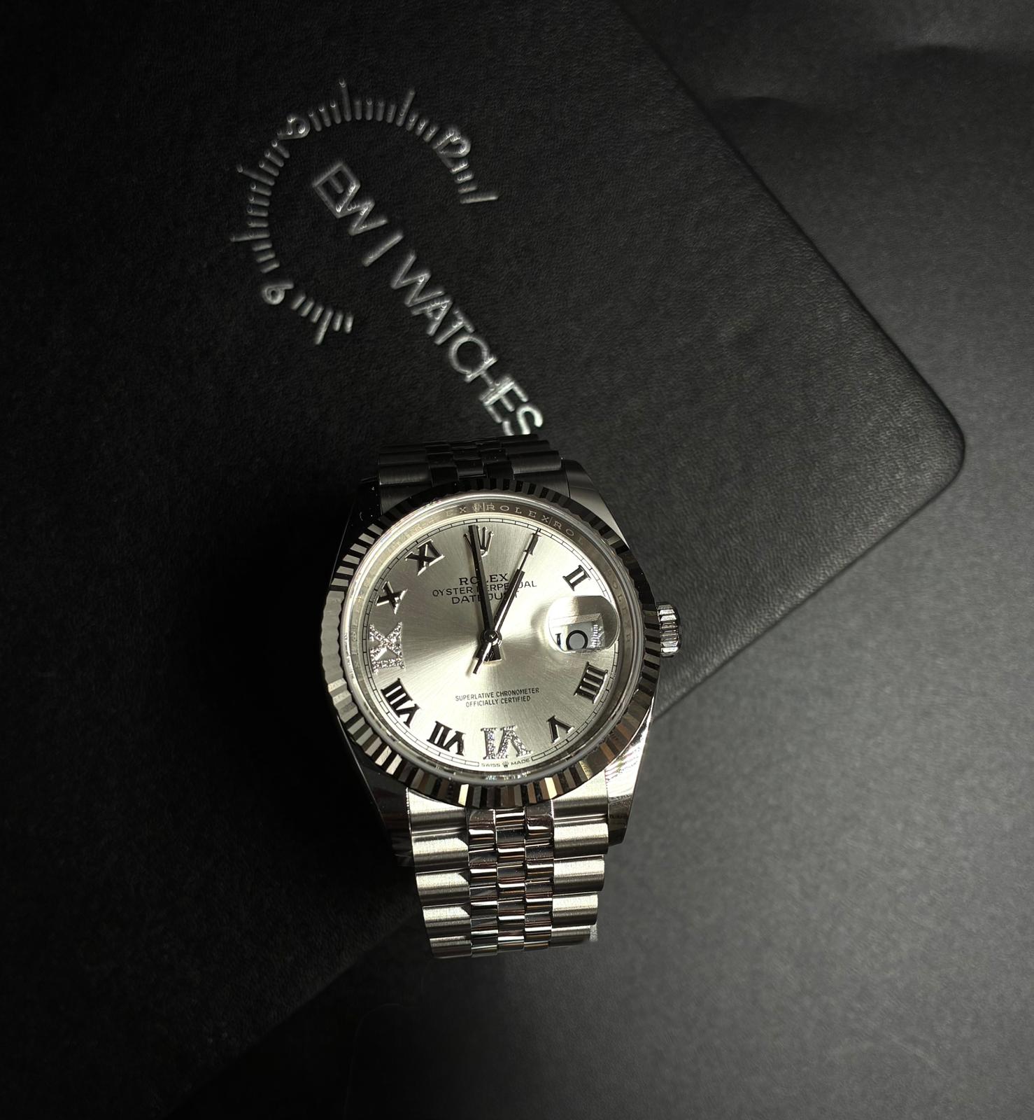 Rolex Datejust 36 126234 Silver VIIX Jubilee 2026