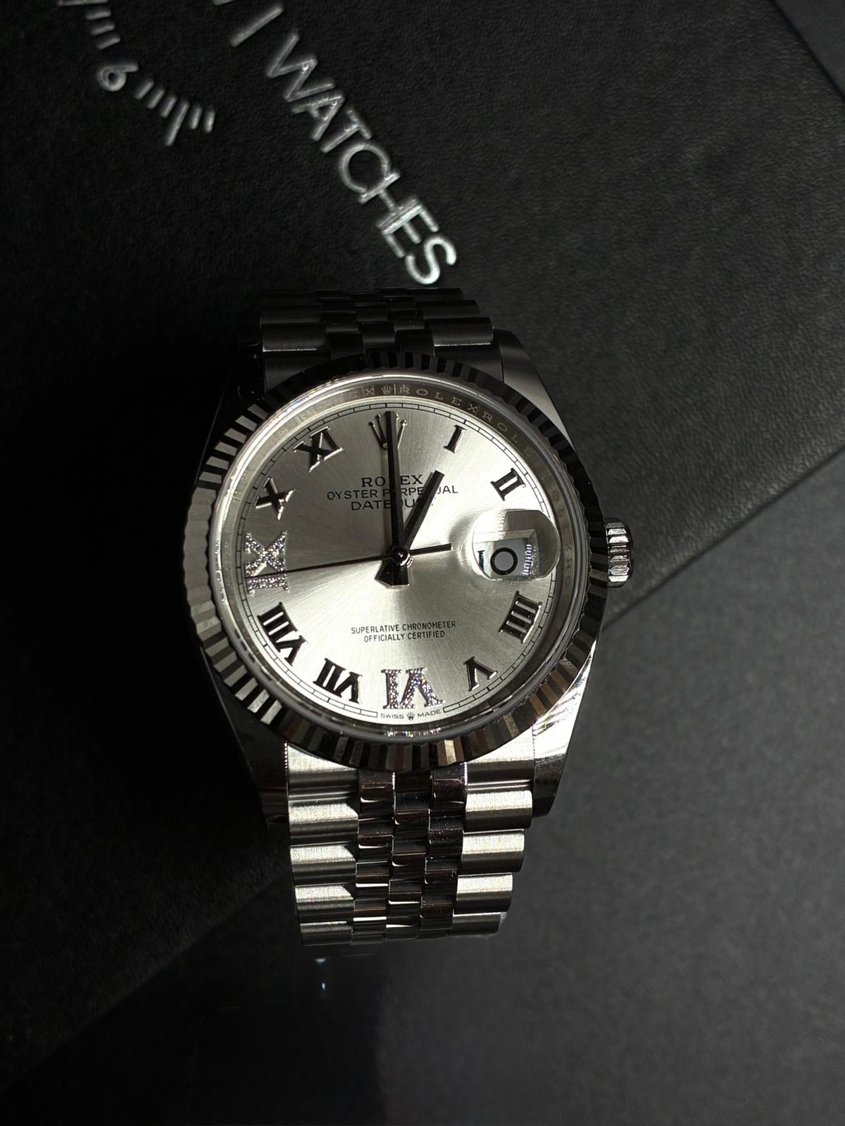 Rolex Datejust 36 126234 Silver VIIX Jubilee 2026
