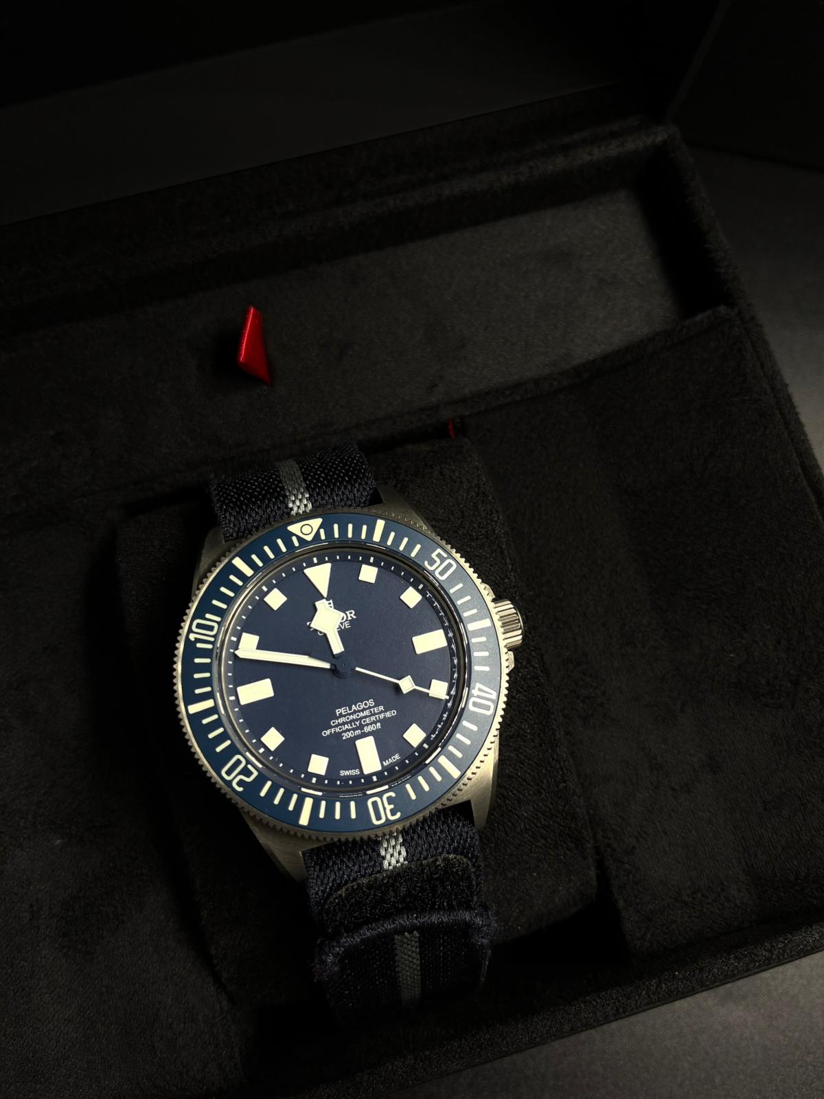 Tudor Pelagos Fxd 42mm 25707B/23-0001 Blue Fabric 2024