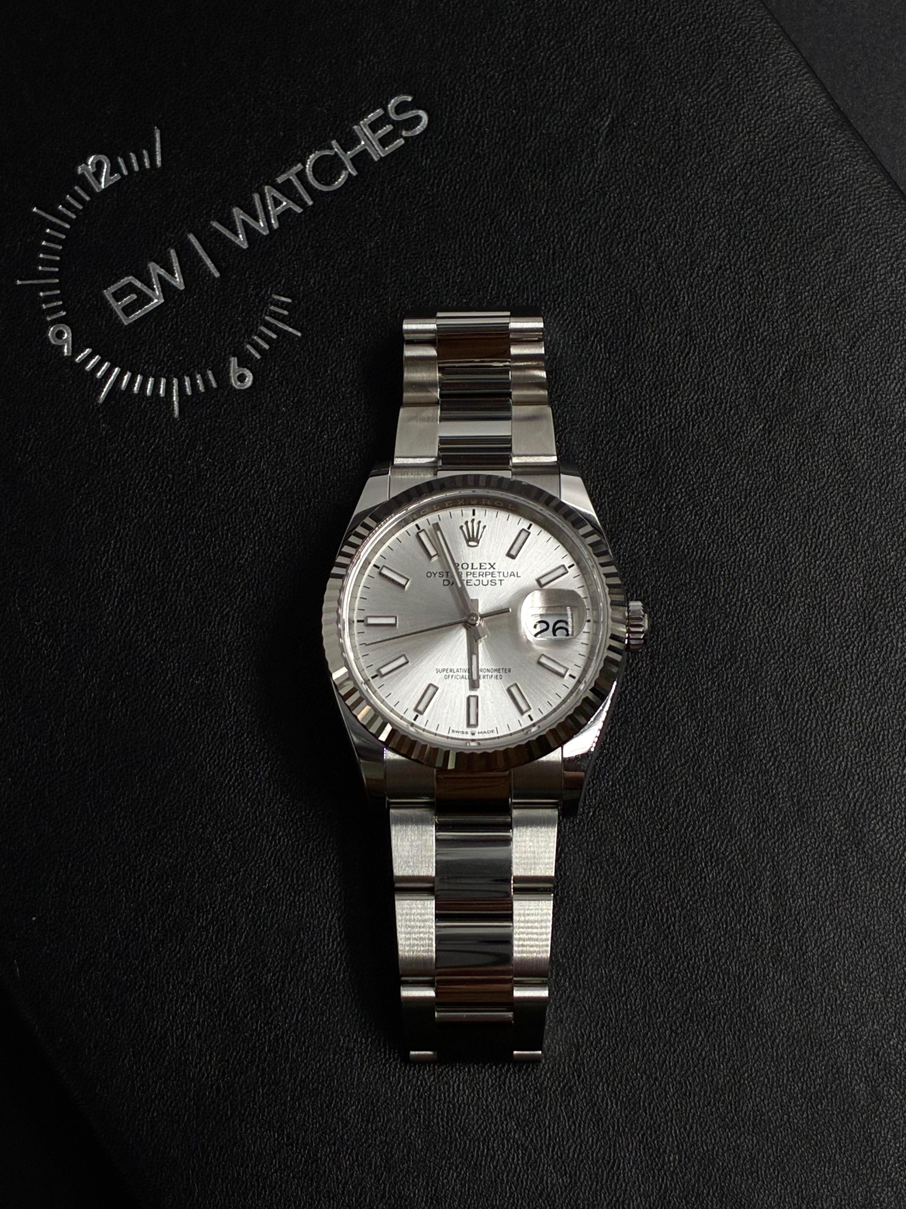 Rolex Datejust 36 126234 Silver Index Oyster 2026