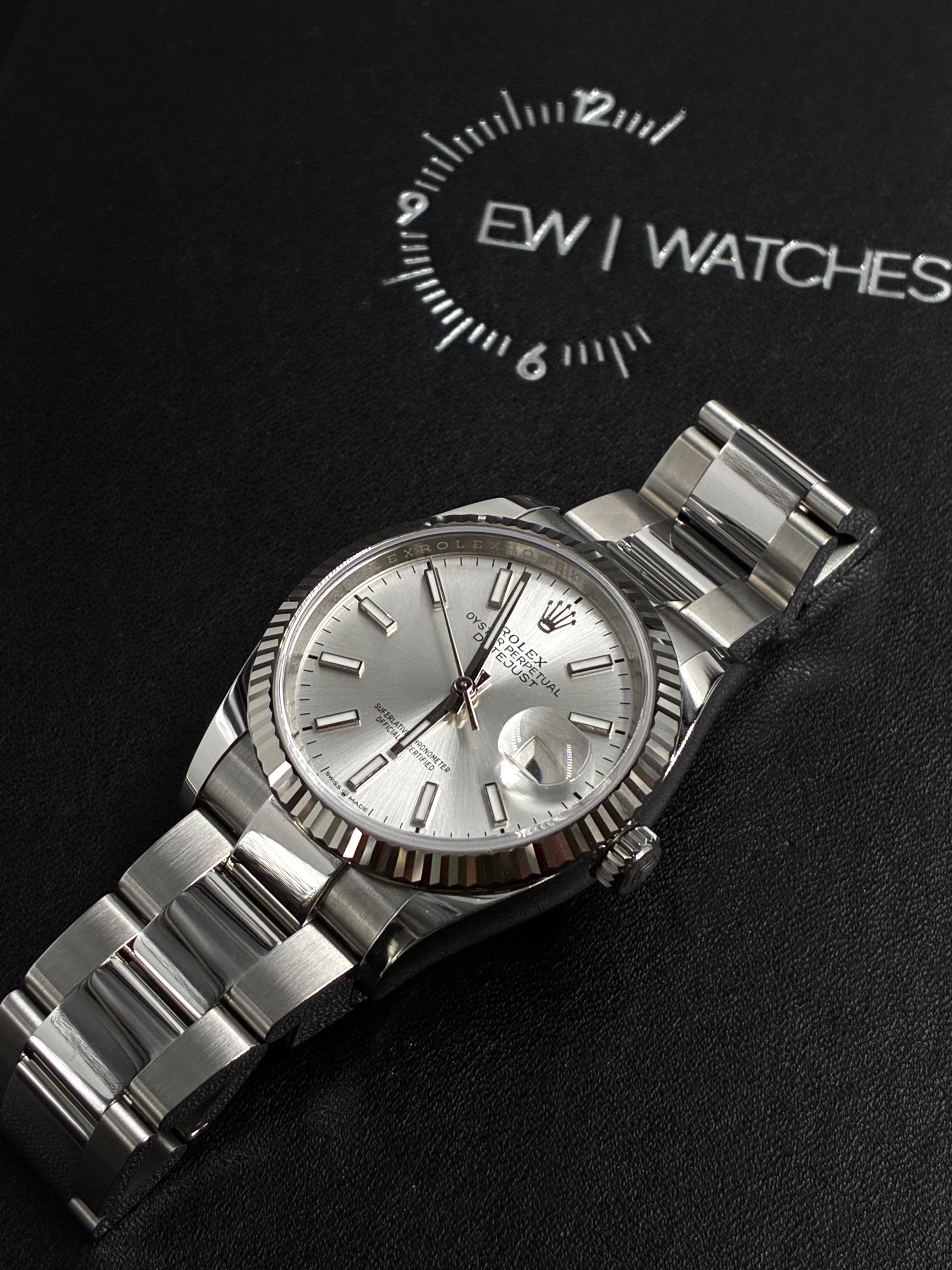 Rolex Datejust 36 126234 Silver Index Oyster 2026
