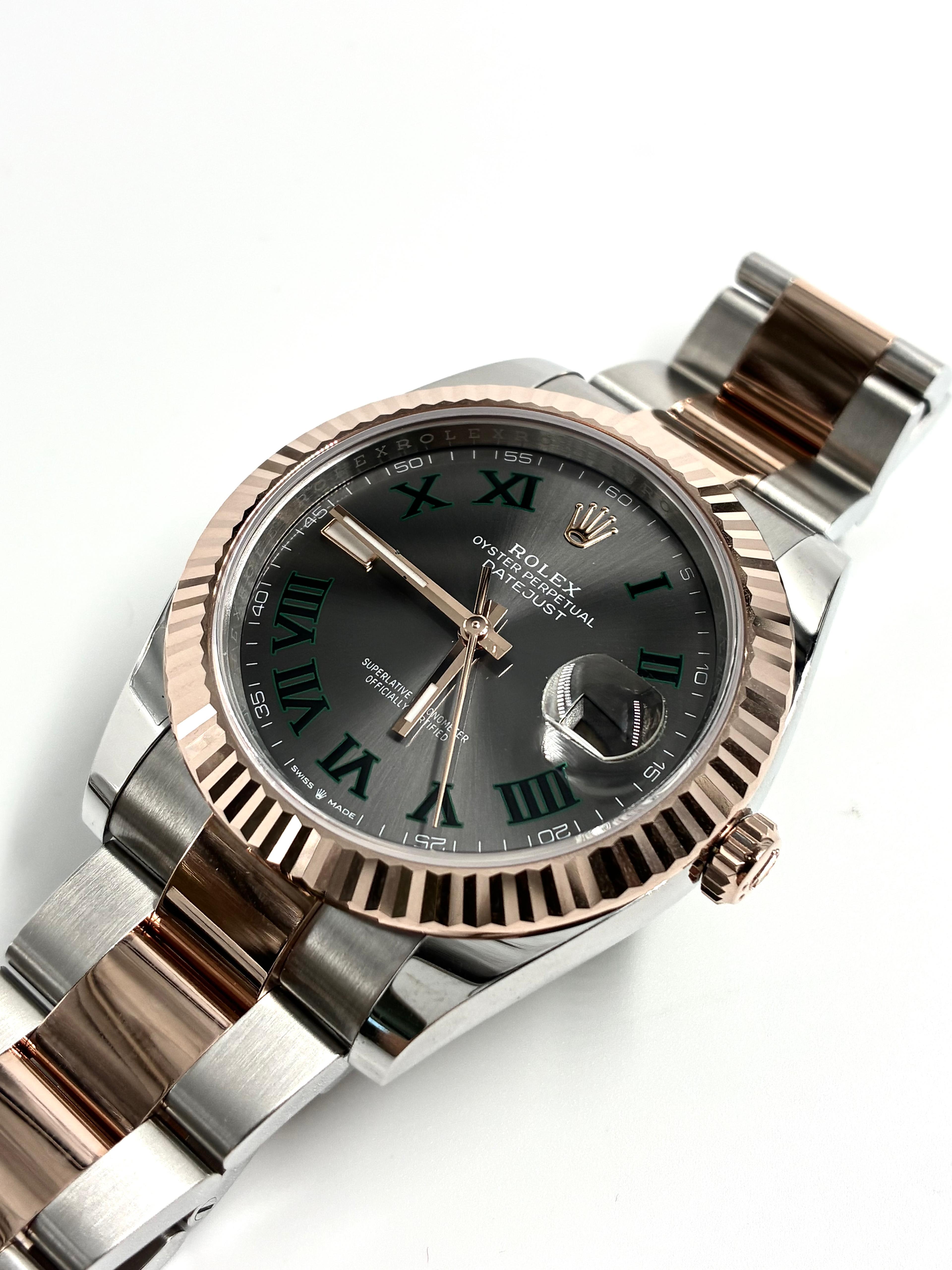 Rolex Datejust 41 126331 Wimbledon Oyster 2025