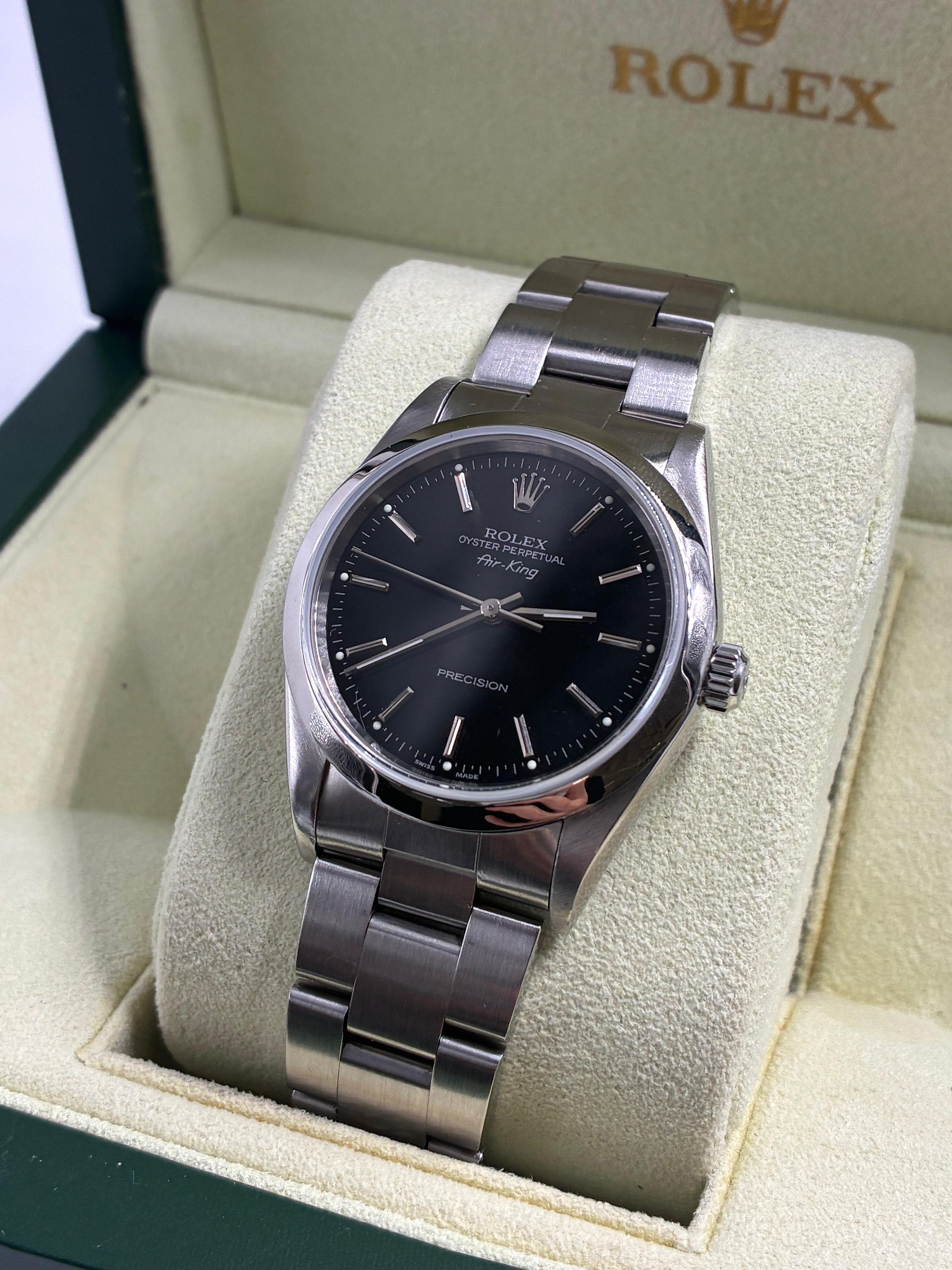 Rolex Air-King 14000M Black