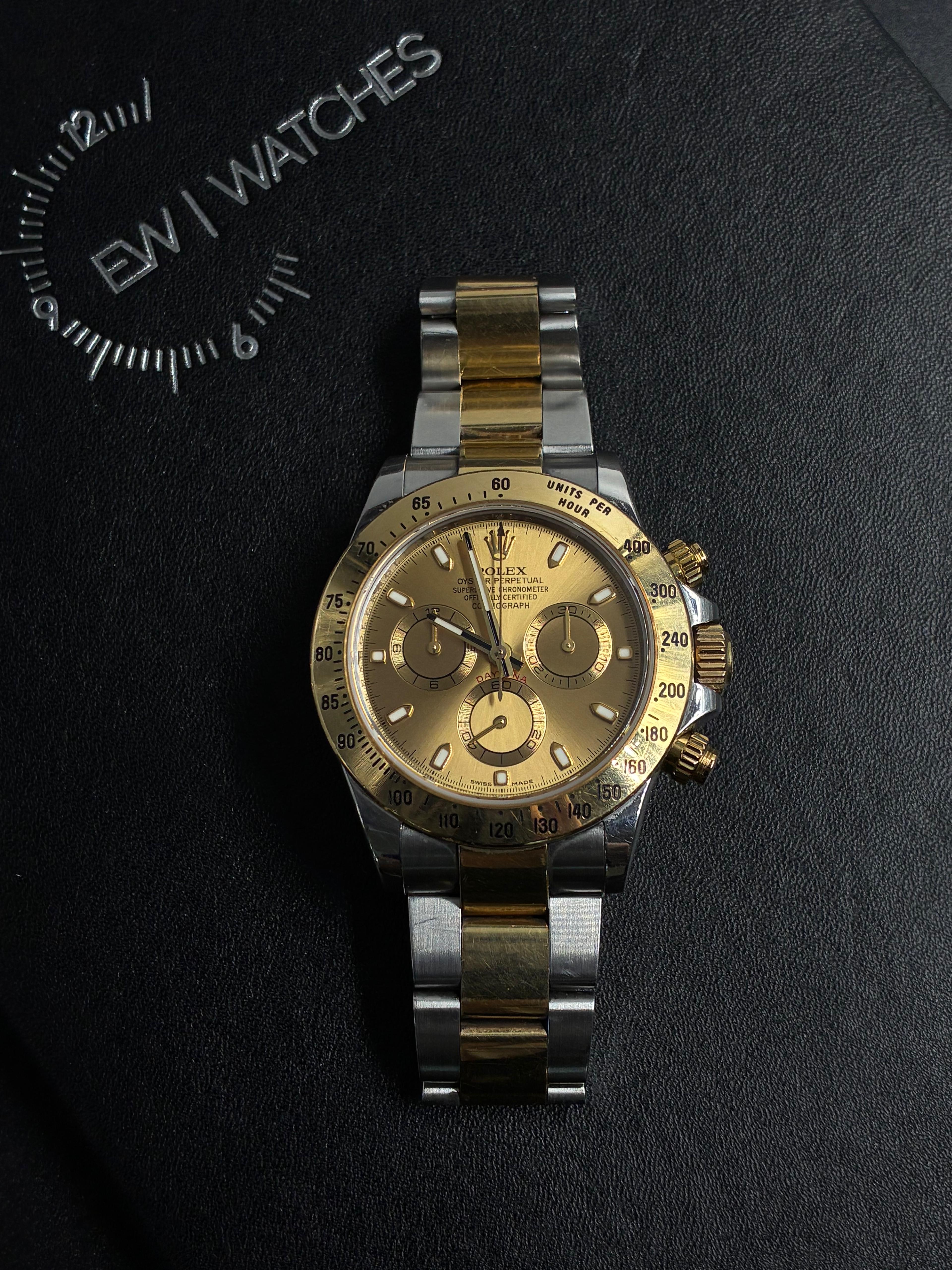 Rolex 116523 Champ Oys 2015