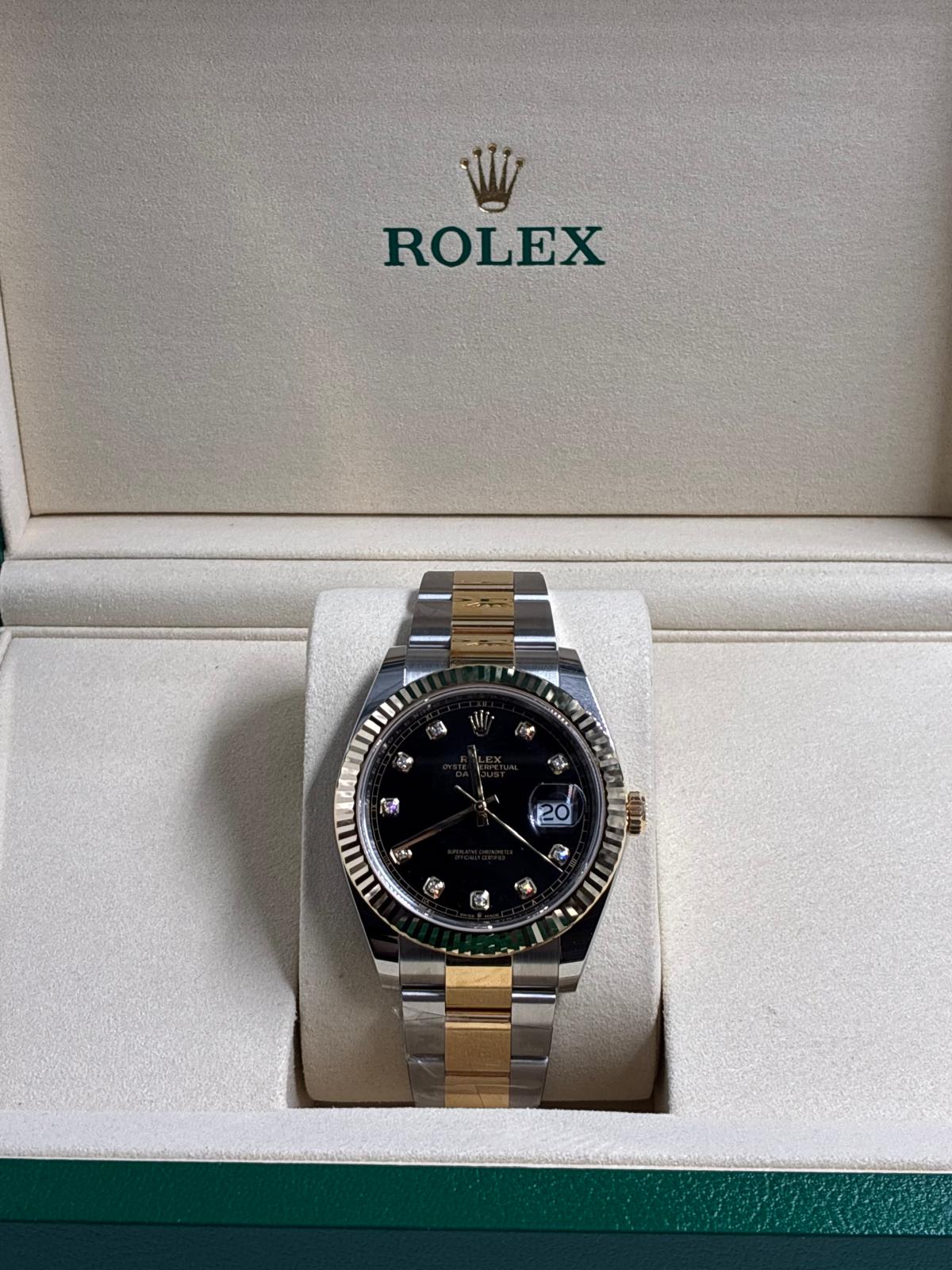 Rolex Datejust 41 126333G Black Oyster 2024