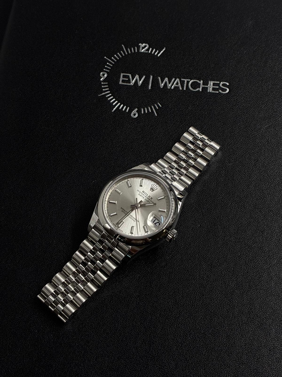 Rolex Datejust 31 278240 Silver Index Jubilee 2026