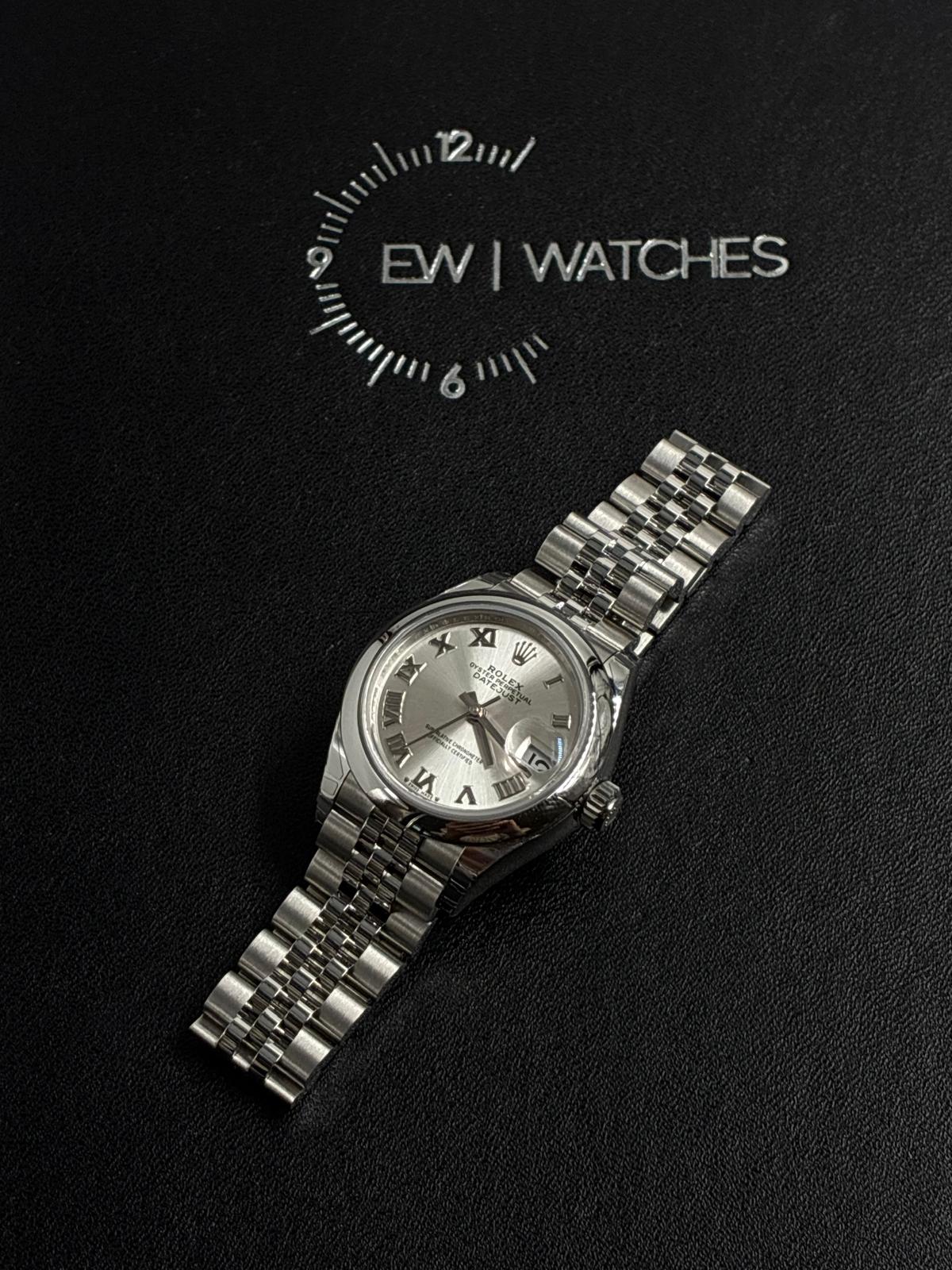 Rolex Lady-Datejust 28 279160 Silver Roman Jubilee 2026