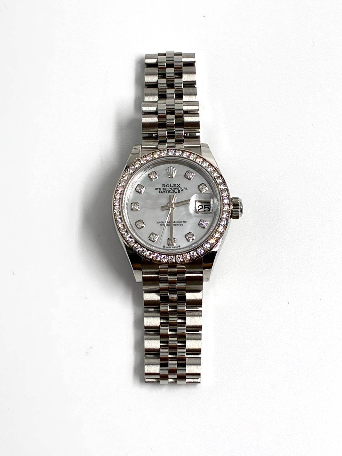 Rolex Lady-Datejust 28 279384RBR NG White Jubilee 2026