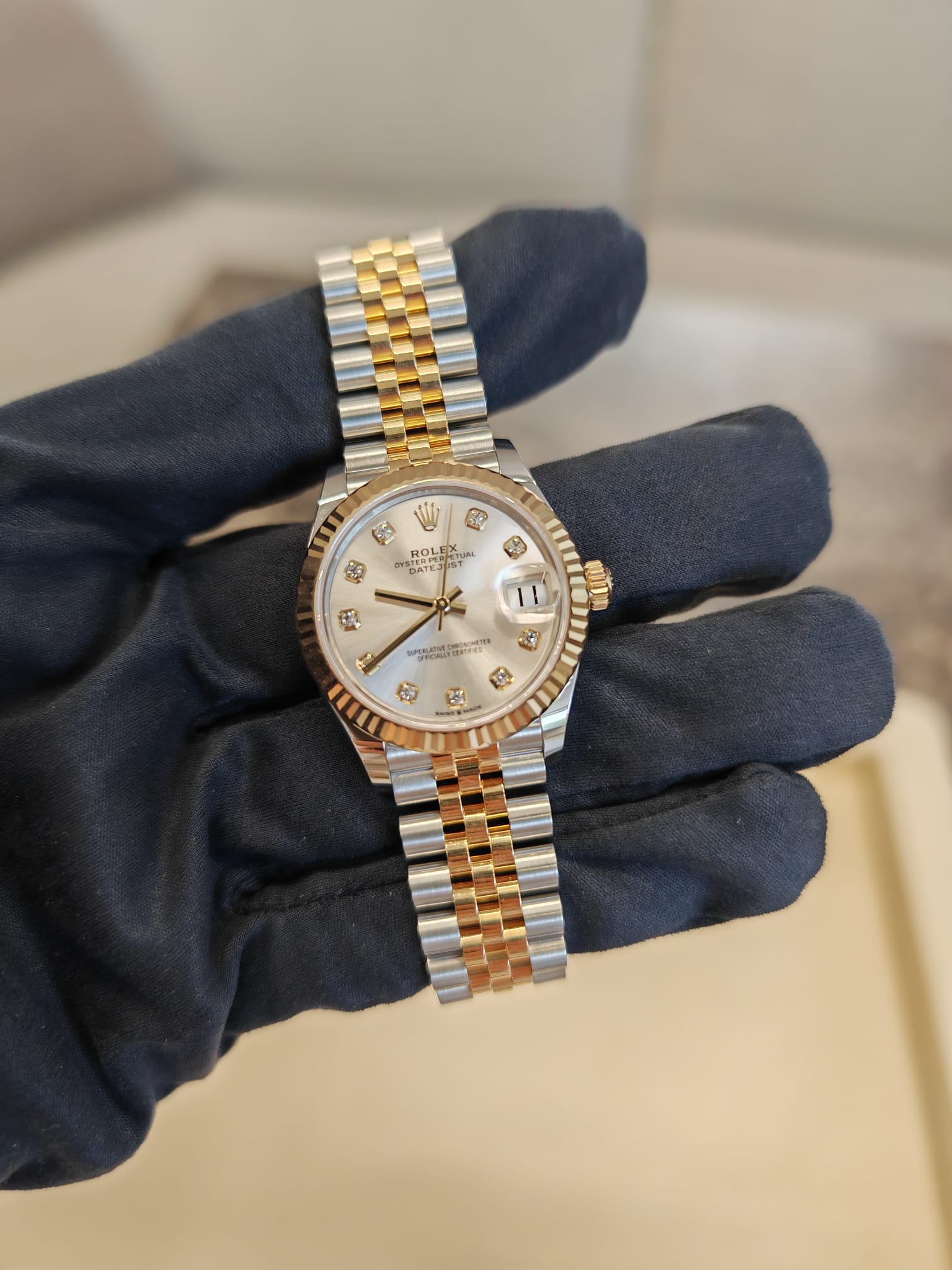 Rolex Datejust 31 278273G Silver Jubilee 2026
