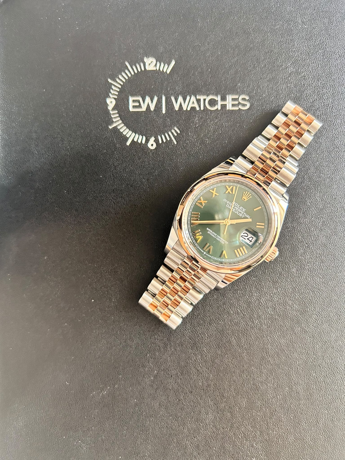 Rolex Datejust 36 126201 New Green Roman Jubilee 2026
