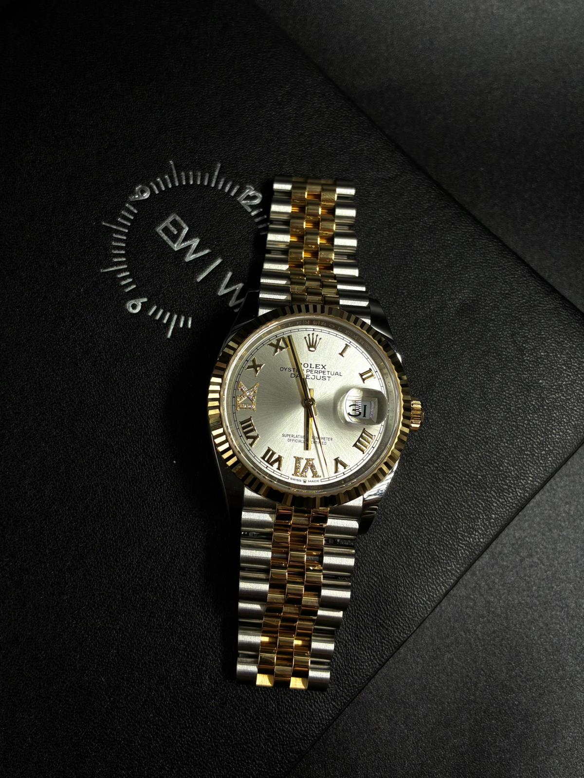 Rolex Datejust 36 126233 Silver VIIX Jubilee 2026
