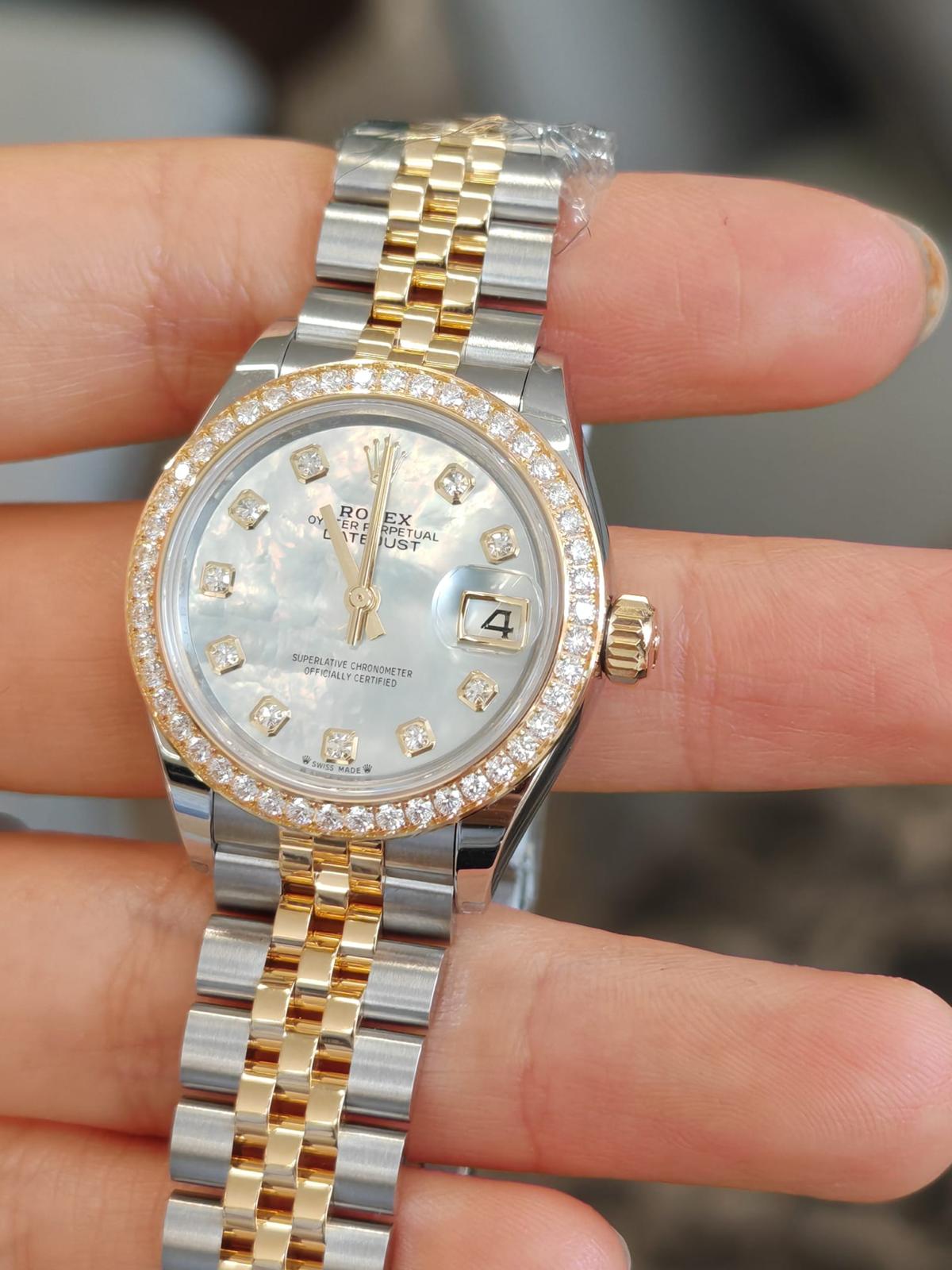 Rolex Lady-Datejust 279383RBR NG White Jubilee 2025