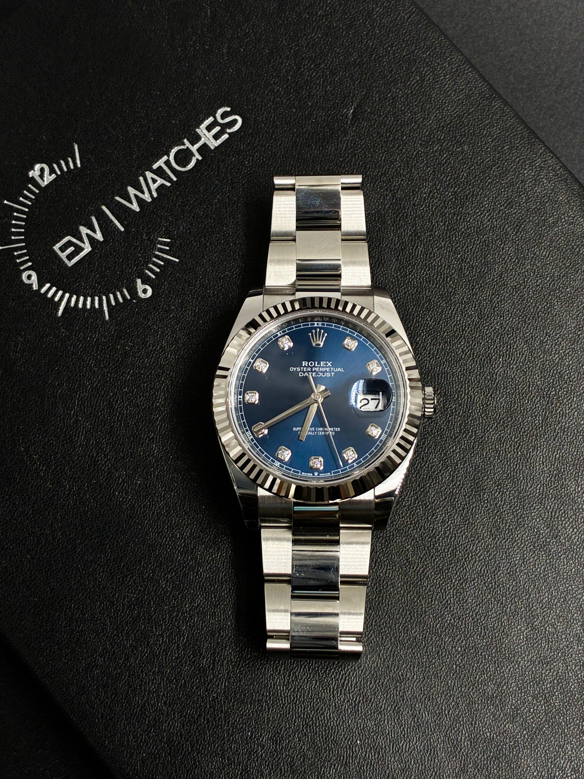 Rolex Datejust 41 126334G Blue Oyster 2026
