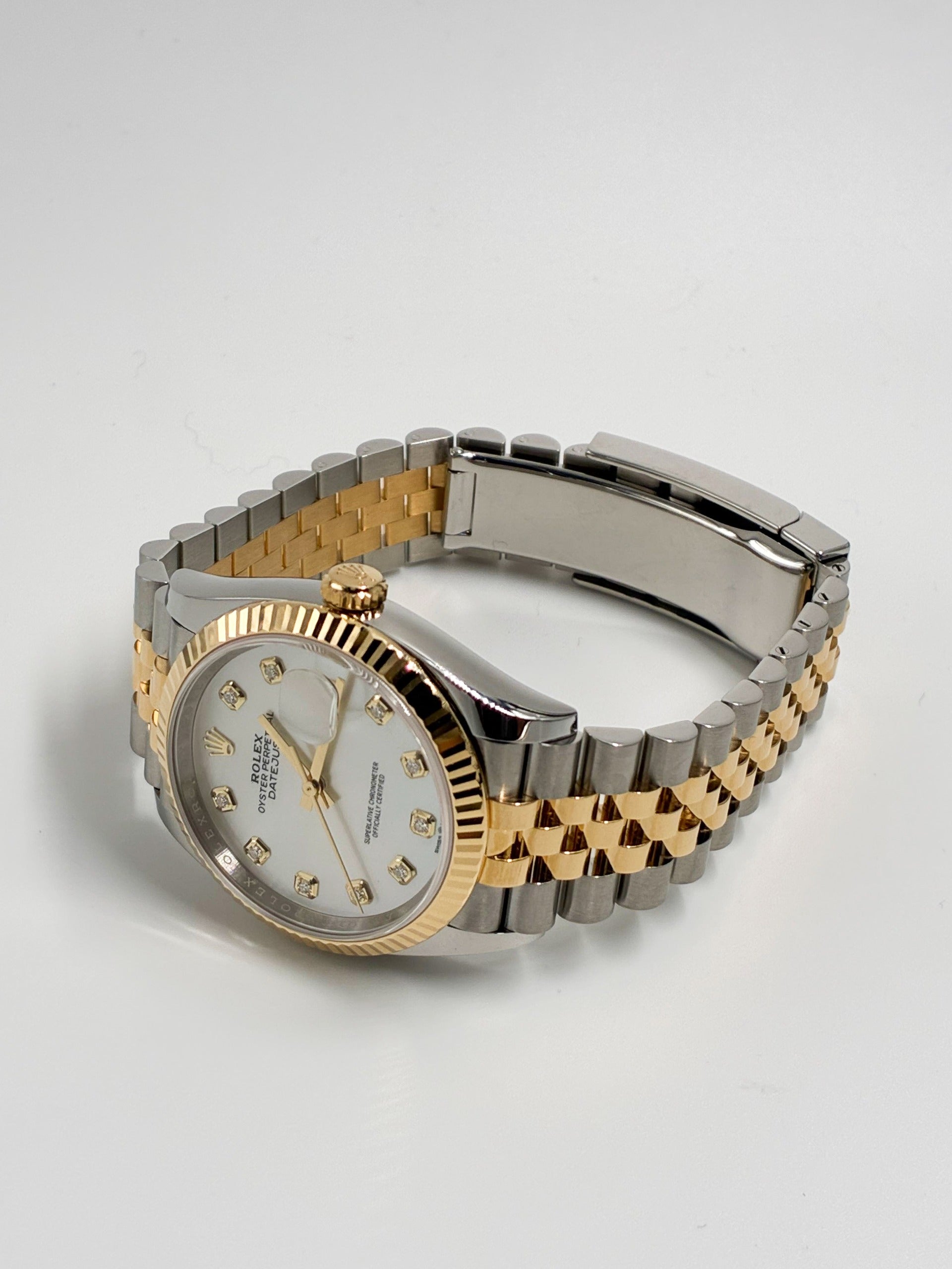 Rolex Datejust 36 126233NG White Jubilee 2025