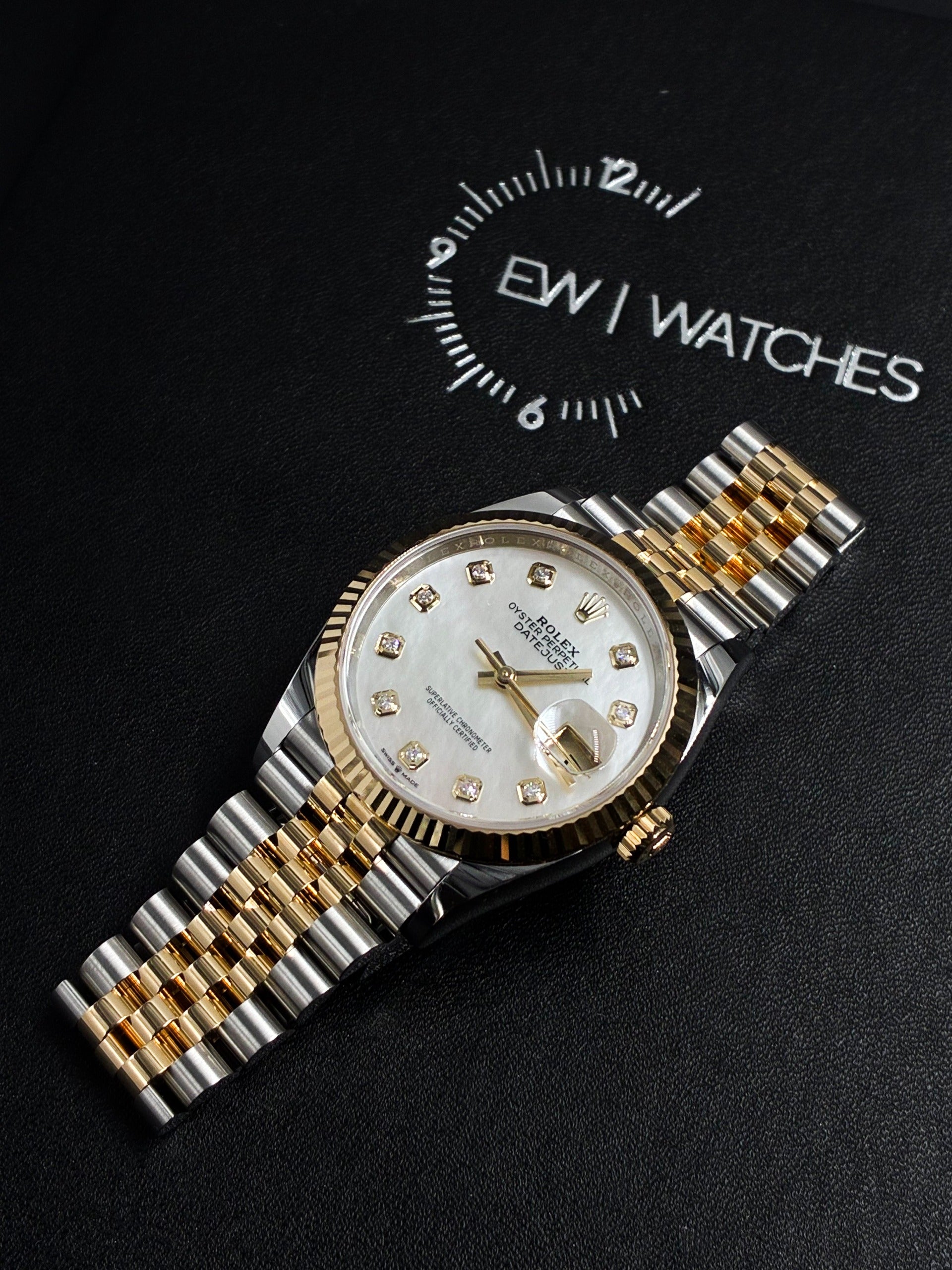 Rolex Datejust 36 126233NG White Jubilee 2025