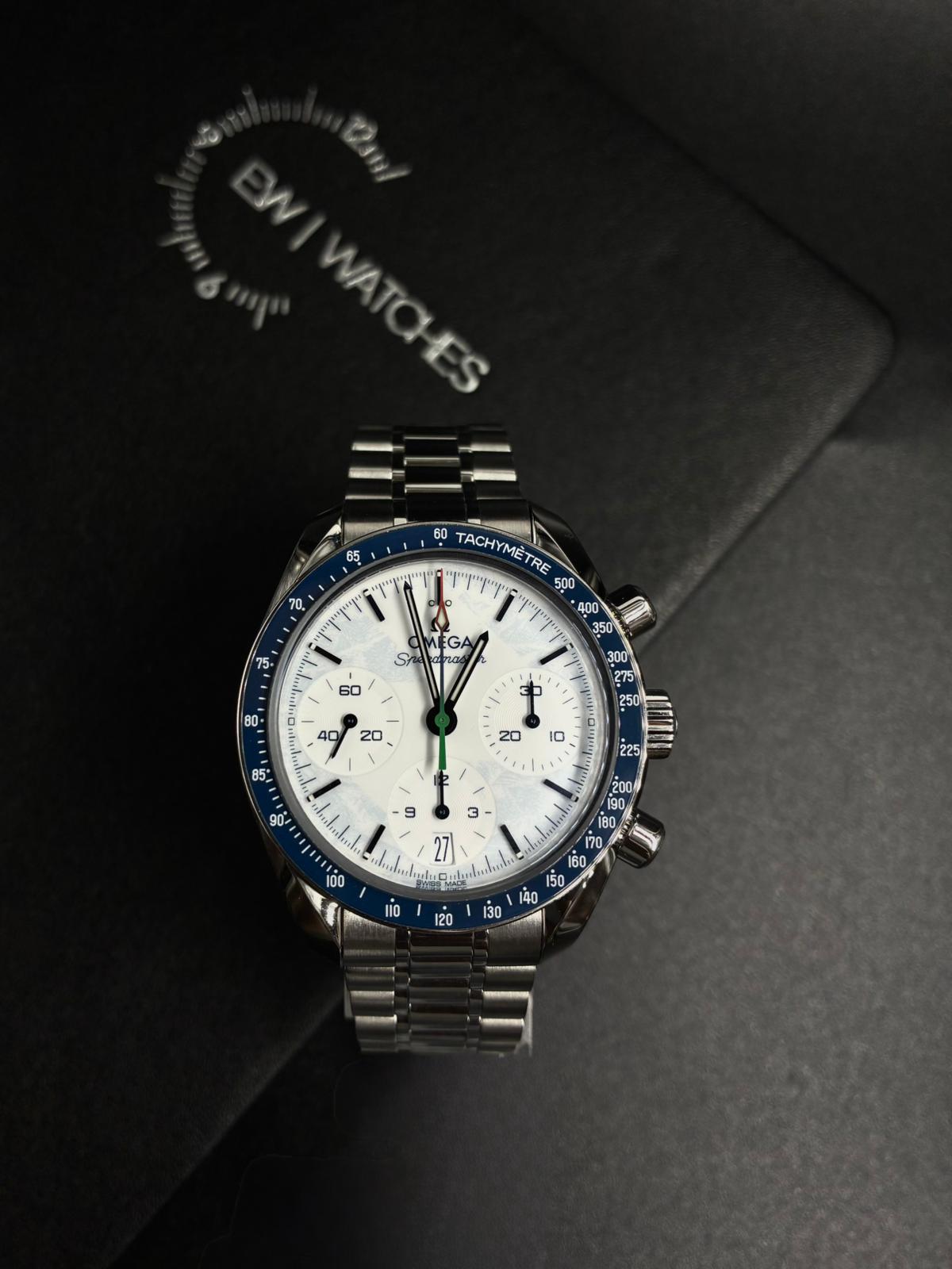 Omega 522.30.38.50.04.002 Speedmaster 38 Milano Cortina 2026