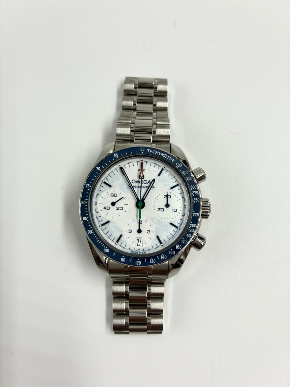 Omega 522.30.38.50.04.002 Speedmaster 38 Milano Cortina 2026