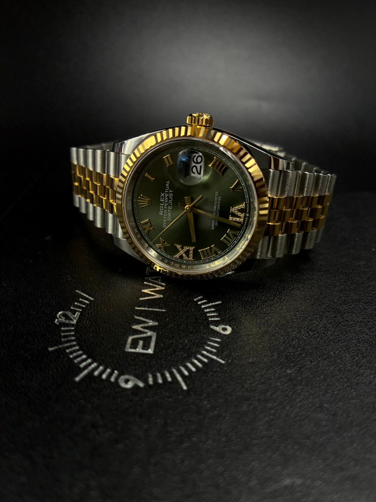 Rolex Datejust 36 126233 Green VIIX Jubilee 2026