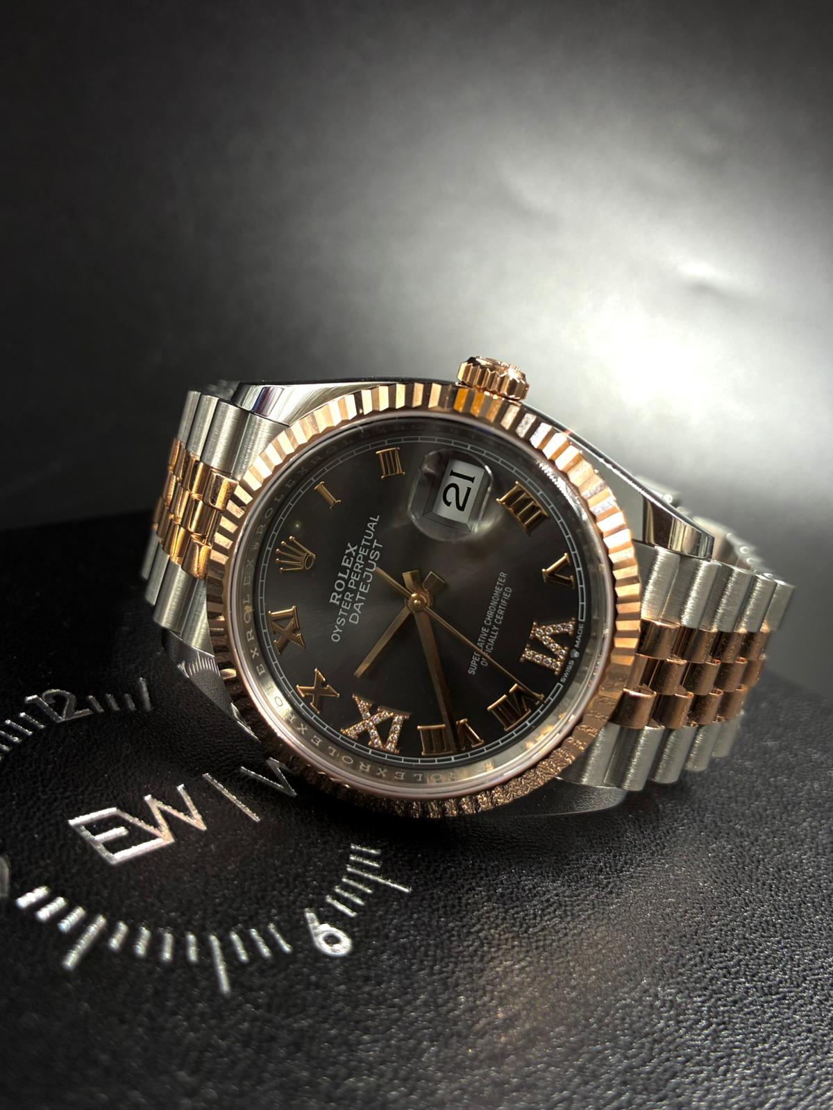 Rolex Datejust 36 126231 Grey VIIX Roman Jubilee 2025