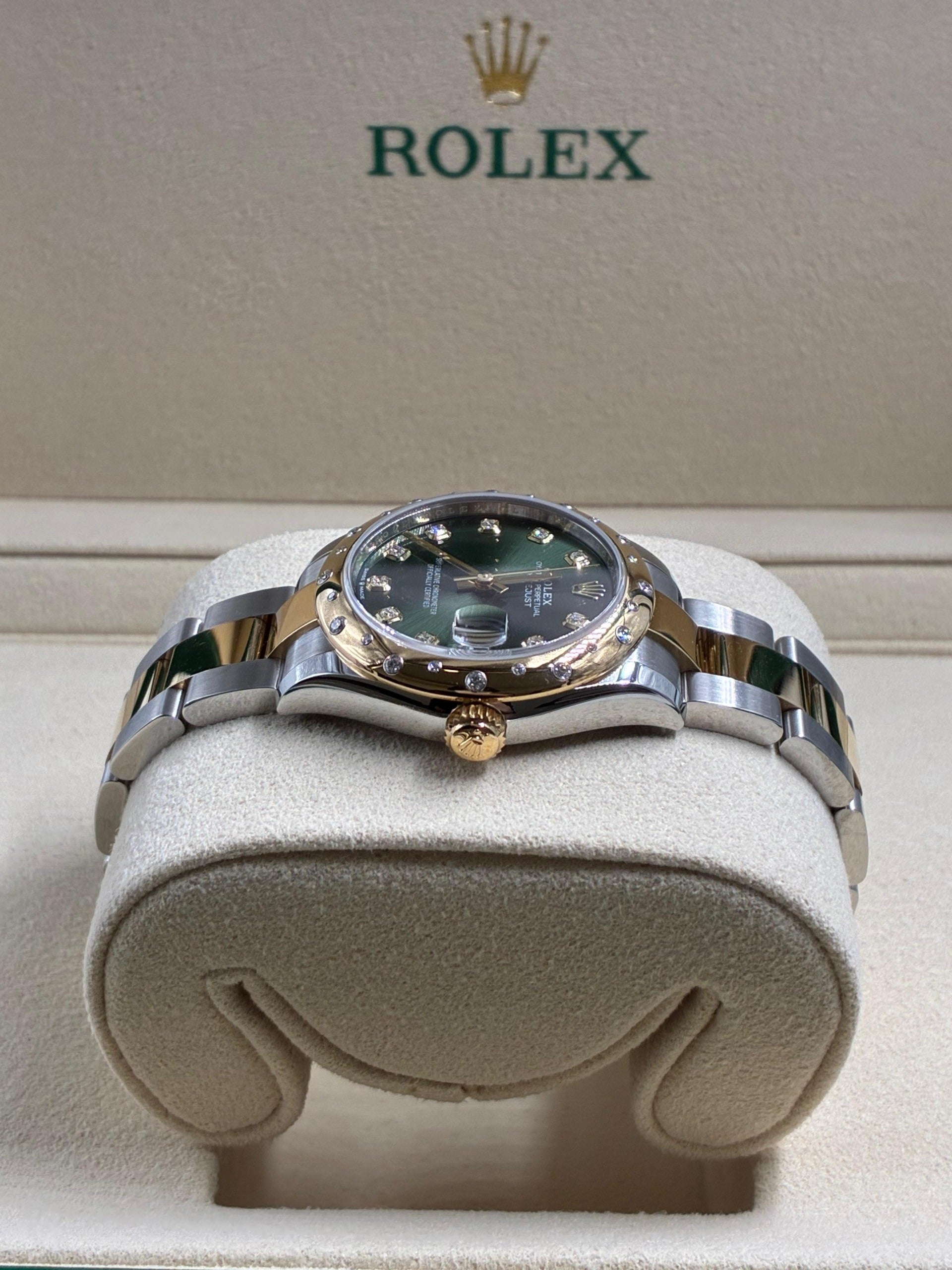 Rolex Datejust 31 278343G GREEN OYS